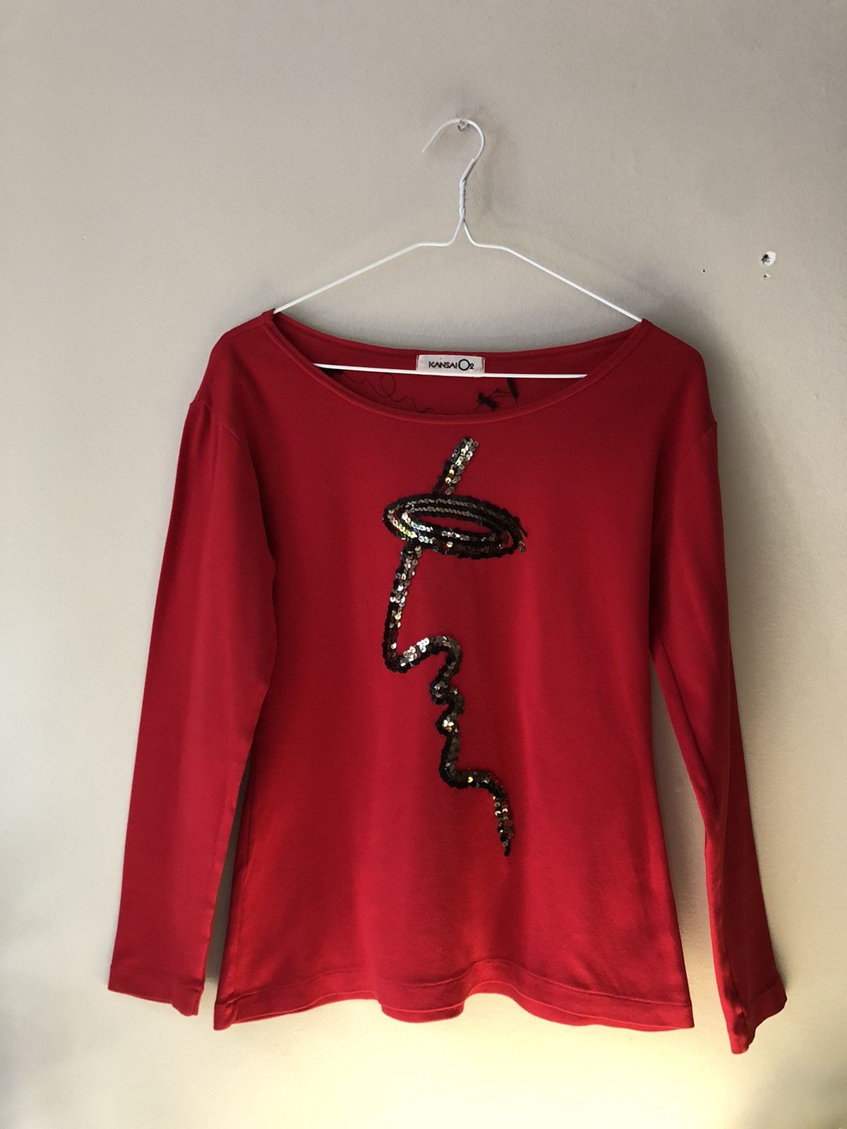 Kansai Yamamoto Vintage 1990’s Kansai Yamamoto Sequin Top Size US S / EU 44-46 / 1 - 16 Thumbnail