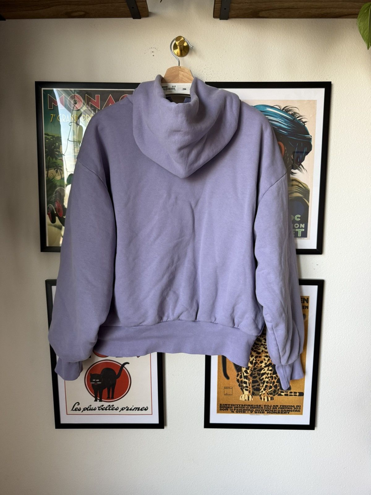 Kanye west hoodie purple sale