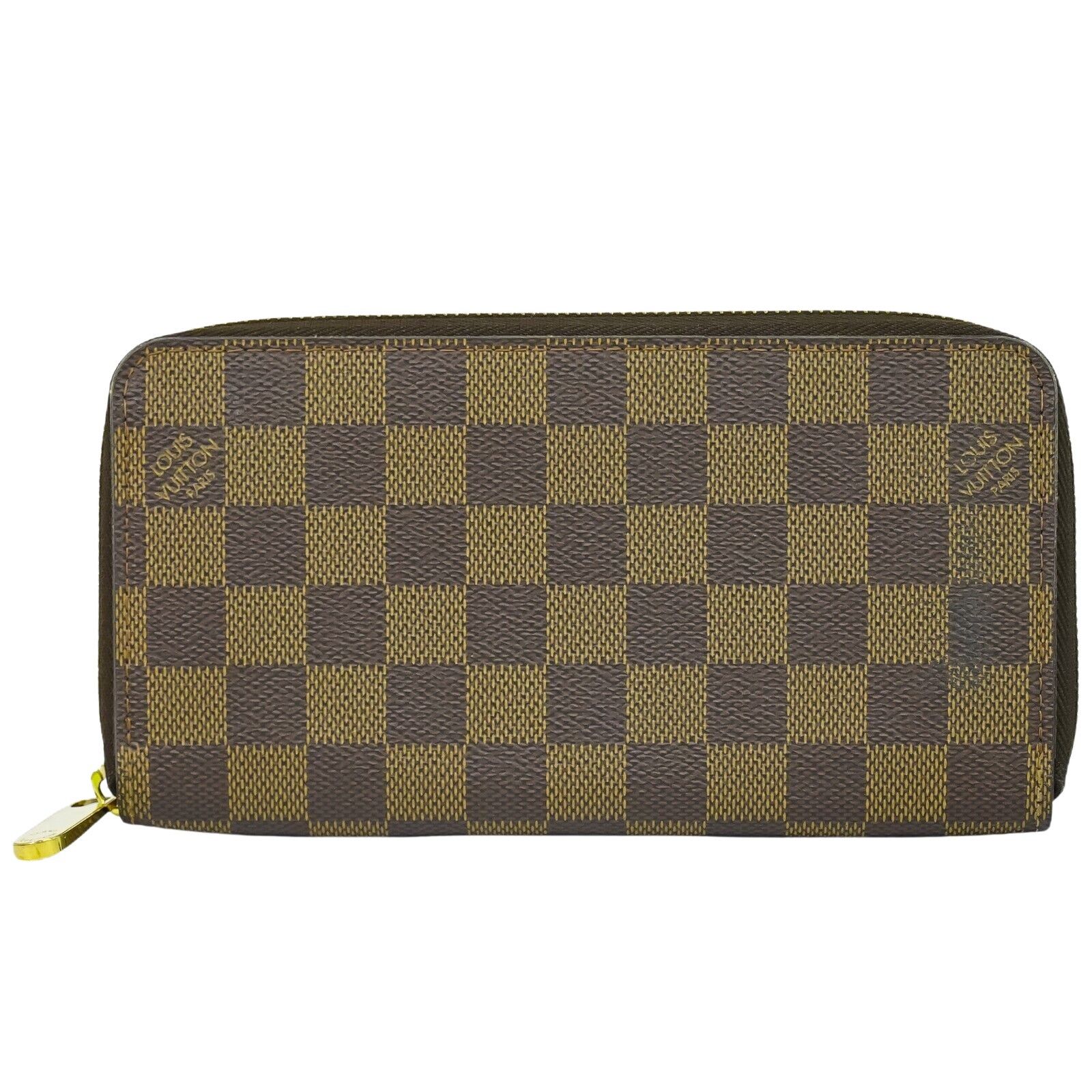 Louis Vuitton Zippy Wallet Brown Canvas Wallet (Pre-Owned) Size ONE SIZE - 1 Thumbnail