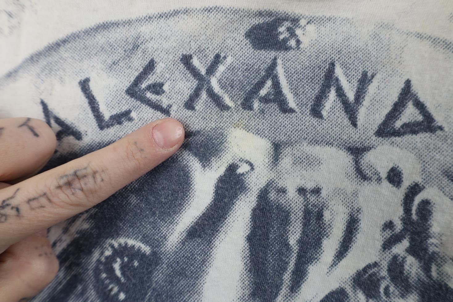 Vintage Vintage 90s Streetwear Print Alexander the Great T-Shirt Size US XL / EU 56 / 4 - 5 Thumbnail