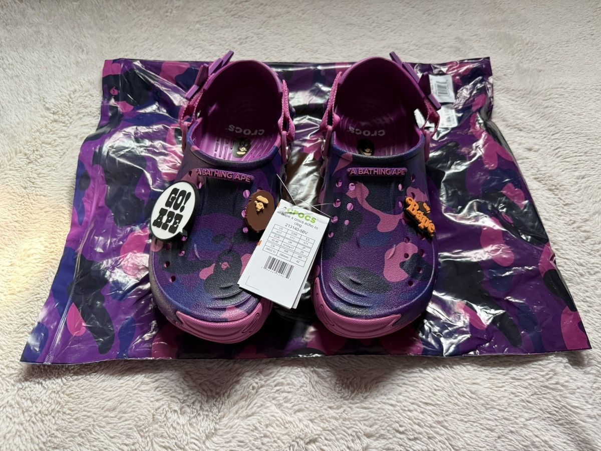 Bape × Crocs Bape x Crocs Echo RO Clog Size US 11 / EU 44 - 1 Thumbnail