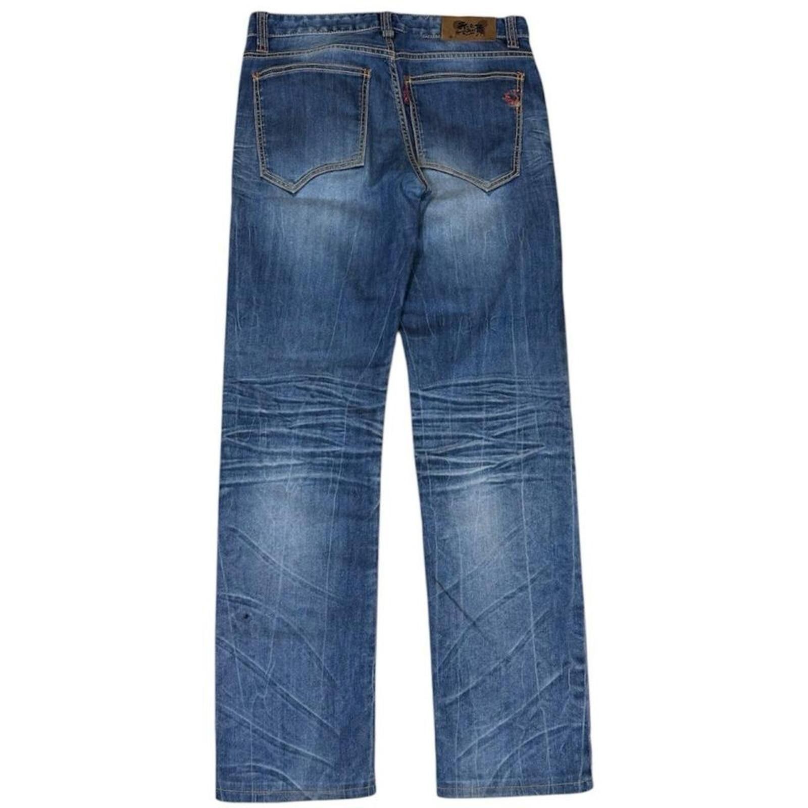 True Religion Japanese Vintage Big Train Osaka coolmax denim jeans Size US 32 / EU 48 - 1 Thumbnail