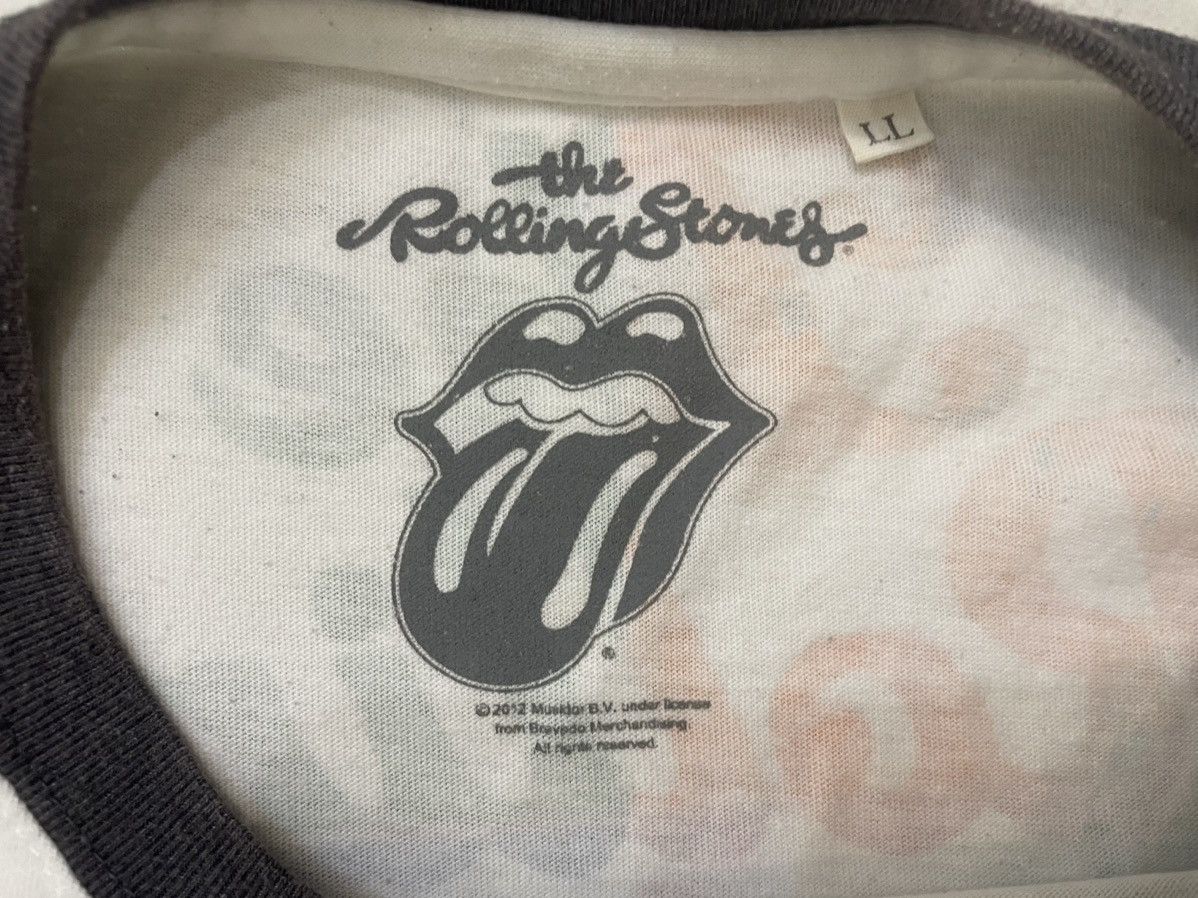 Band Tees × The Rolling Stones × Vintage The Rolling Stone tie dye logo longsleeve raglan tee Size US L / EU 52-54 / 3 - 6 Thumbnail