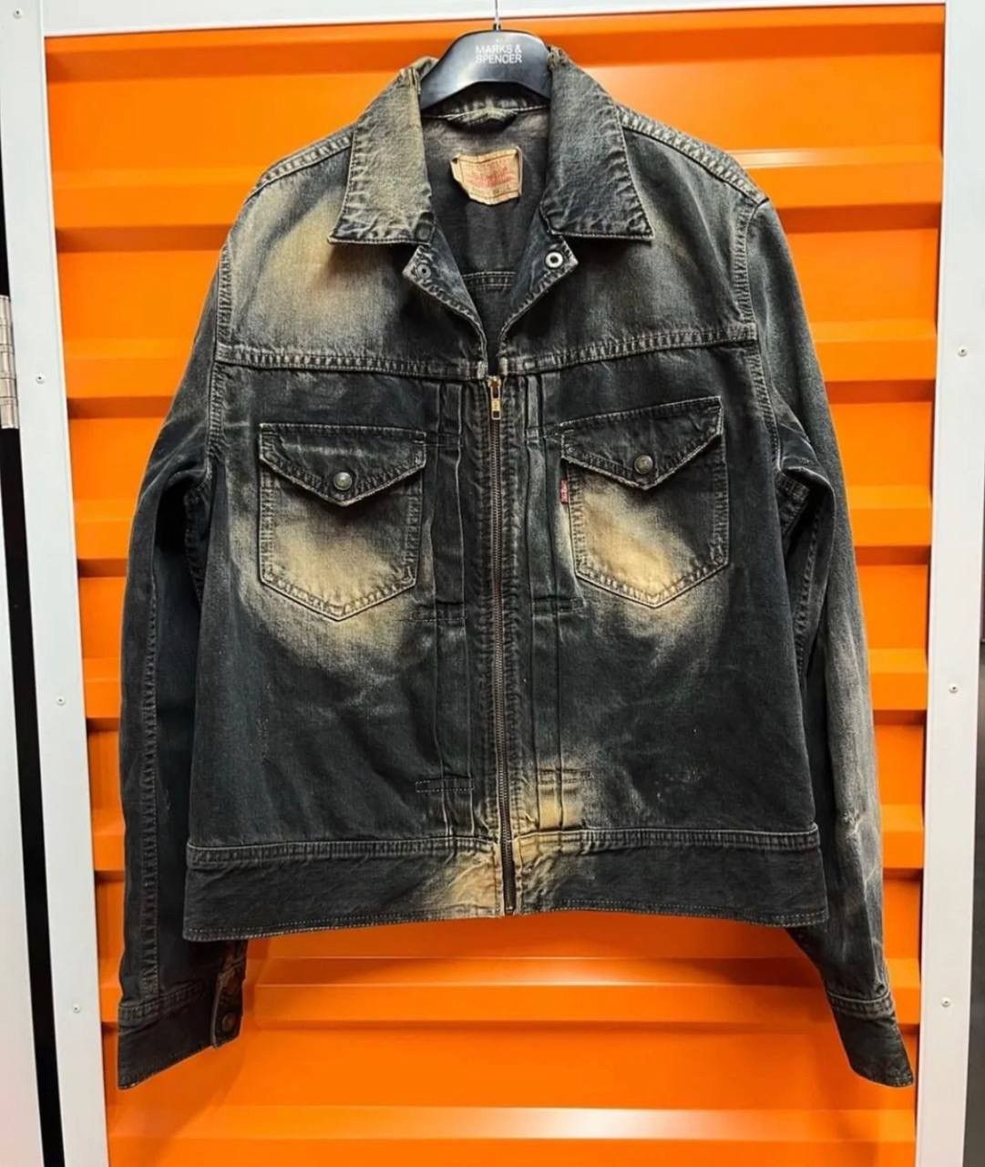 Acid Wash Full Zip Vintage Levi’s Denim Jacket