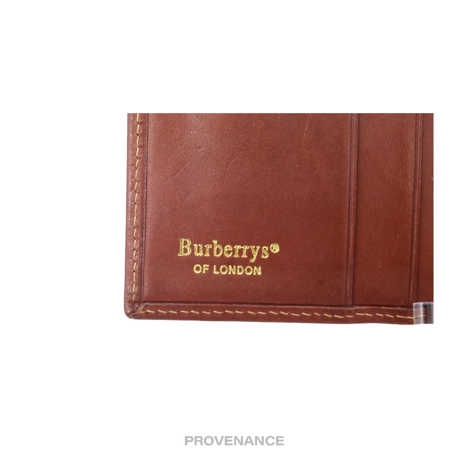 Burberry 🔴 Burberry ID Bifold Wallet - Nova Haymarket Check Brown Size ONE SIZE - 6 Thumbnail
