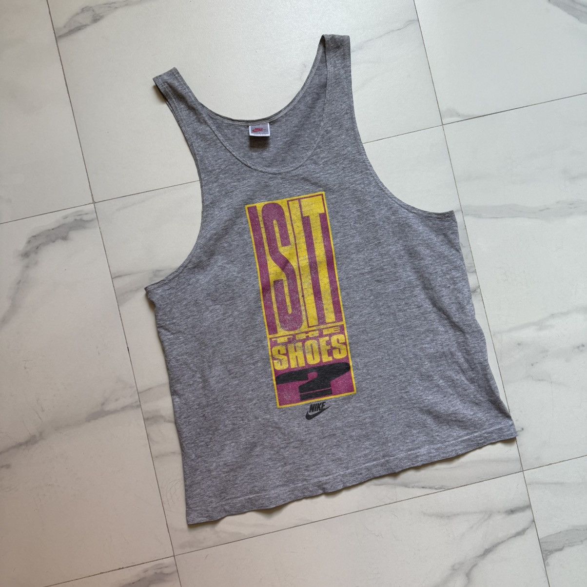 Nike Vintage Nike Spike Lee Commercial Tank Top Size US L / EU 52-54 / 3 - 3 Thumbnail