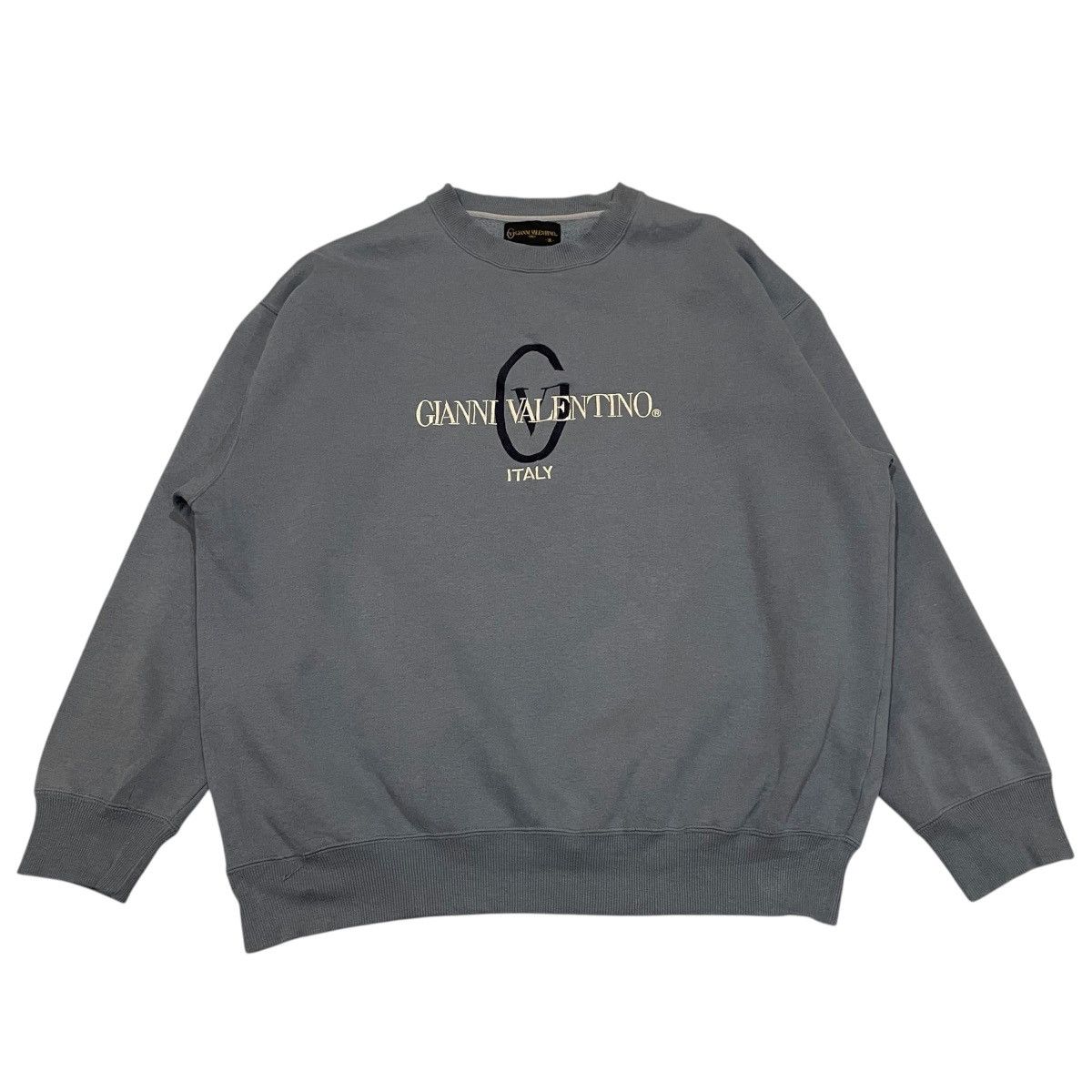 Gianni Valentino Vintage Gianni Valentino Italy Sweatshirt Large Logo Size US XXL / EU 58 / 5 - 1 Thumbnail