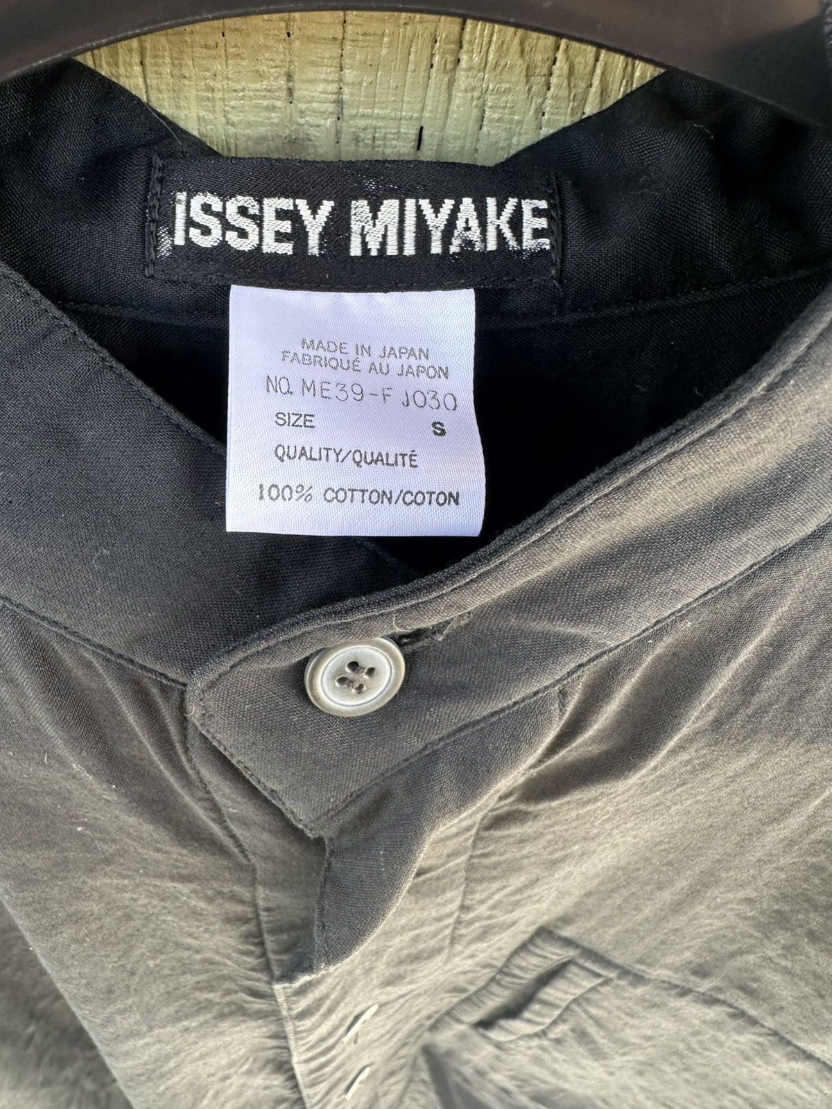 Issey Miyake Issey Miyake Cotton Dress Shirt Size US S / EU 44-46 / 1 - 3 Thumbnail