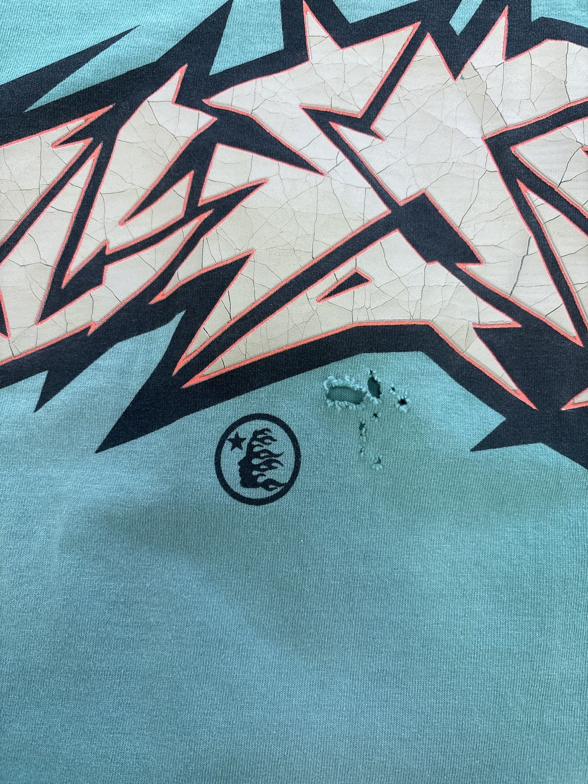 HELLSTAR Hellstar Crack Print Green Size US L / EU 52-54 / 3 - 6 Thumbnail
