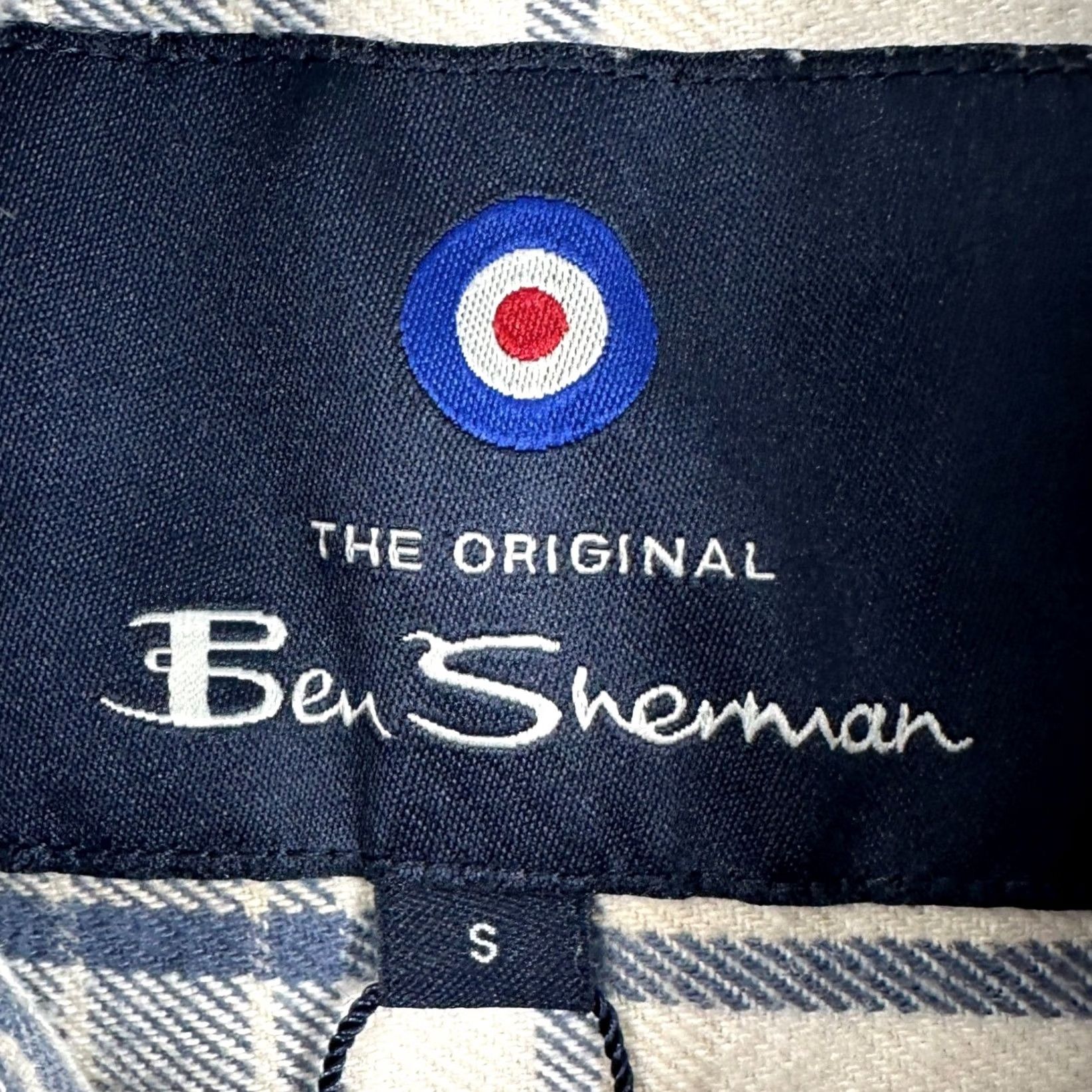 Ben Sherman Ben Sherman Flannel Shirt Mens Small Plaid Blue Flap Pocket Button-Up Size US S / EU 44-46 / 1 - 4 Thumbnail