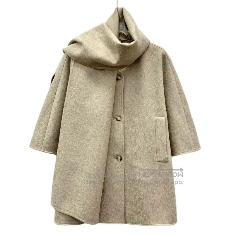 Max Mara MaxMara Beige Cashmere Women's Coat . Size XXS / US 00 / IT 34 - 1 Thumbnail
