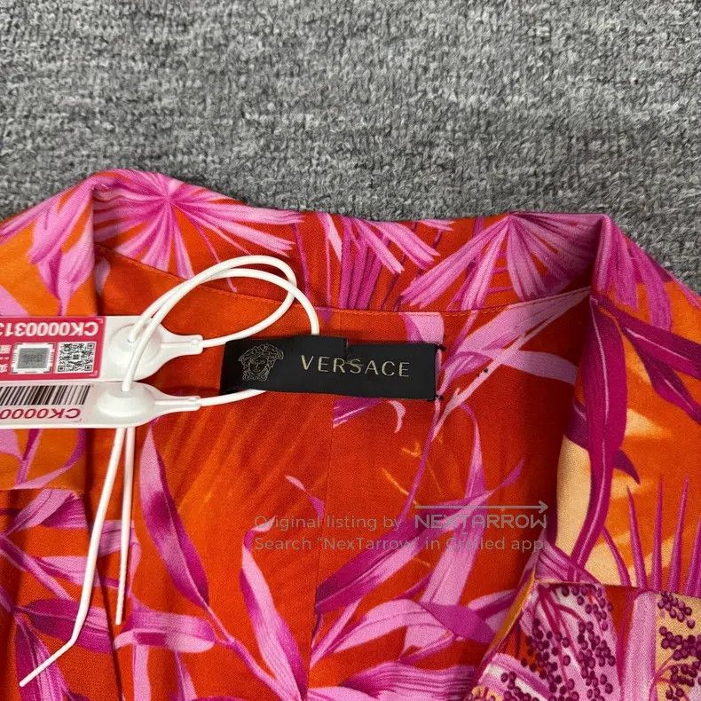 Versace Versace Wild rose dress Size M / US 6-8 / IT 42-44 - 5 Thumbnail