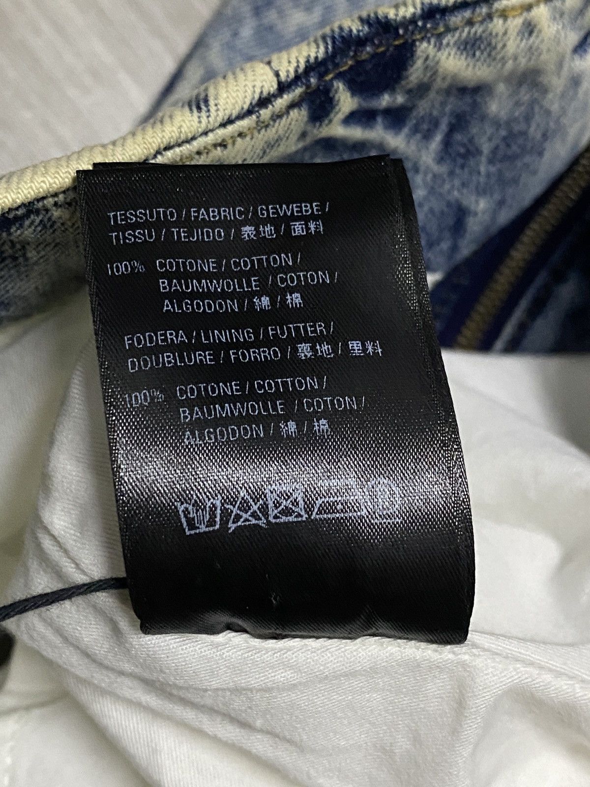 Balenciaga Deadstock- Balenciaga - Frayed Denim Skirt Size 24" / US 00 / IT 34 - 14 Thumbnail