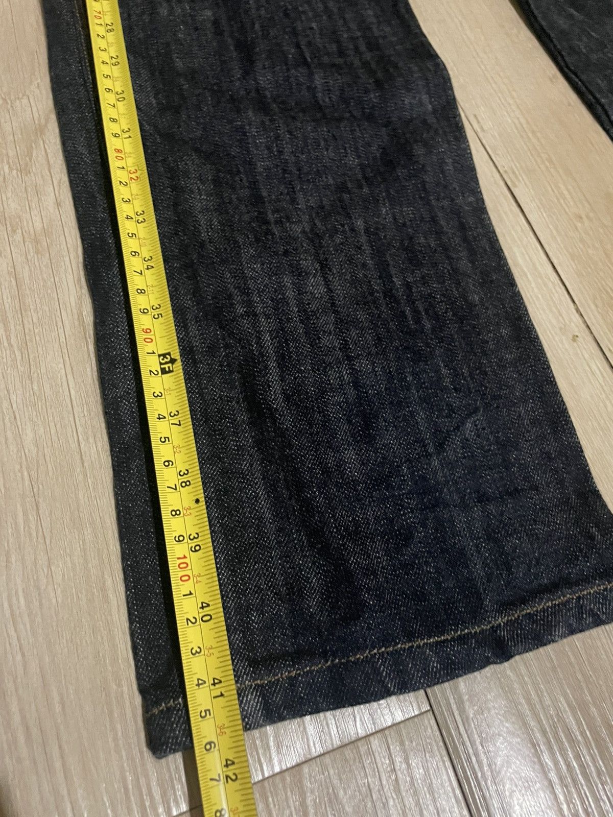 Edwin Rare❗️ Bushpants Edwin Jeans Double Waist Denim Size US 33 - 11 Thumbnail
