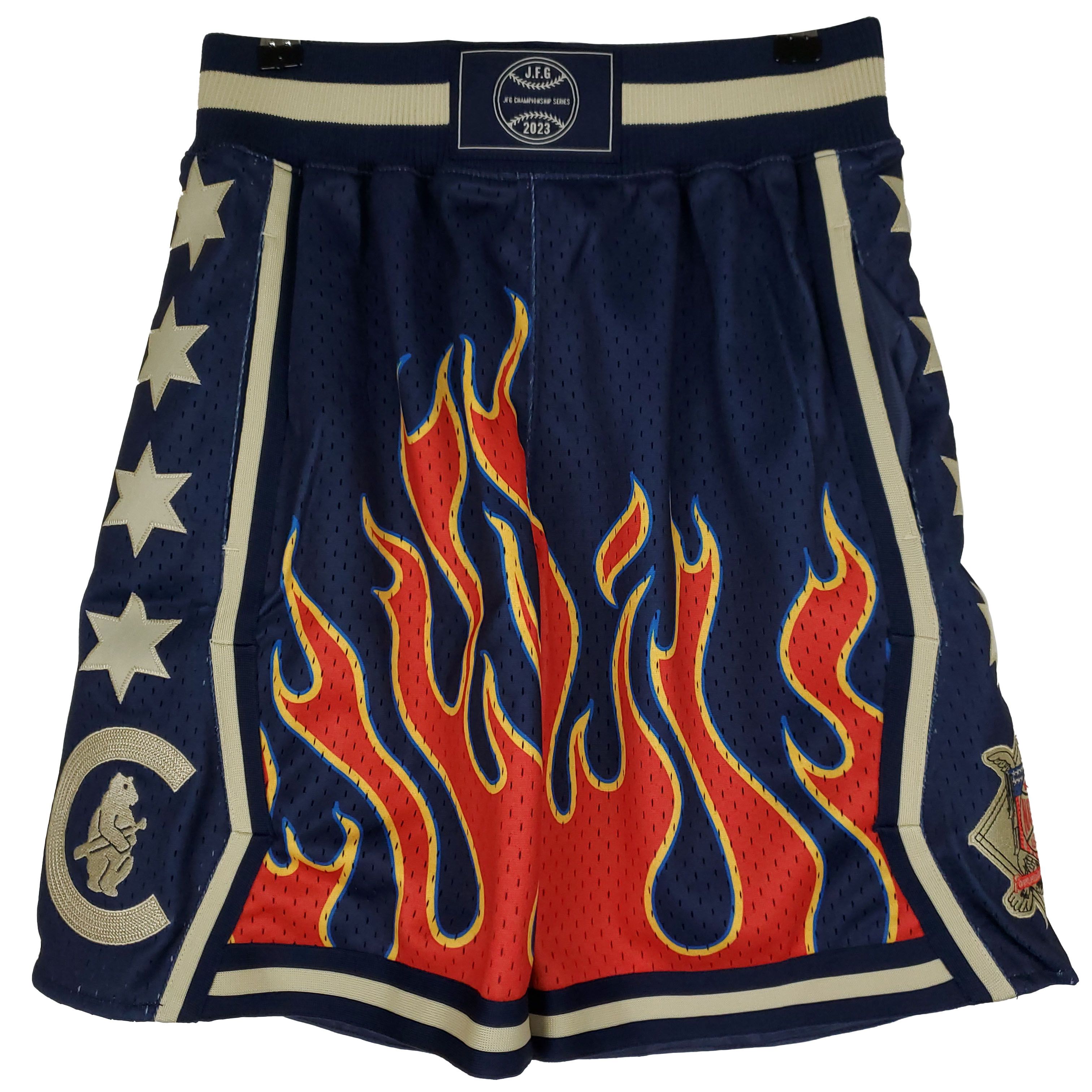 Chicago Cubs Edition Crosstown Series Shorts by JFG for Mitchell