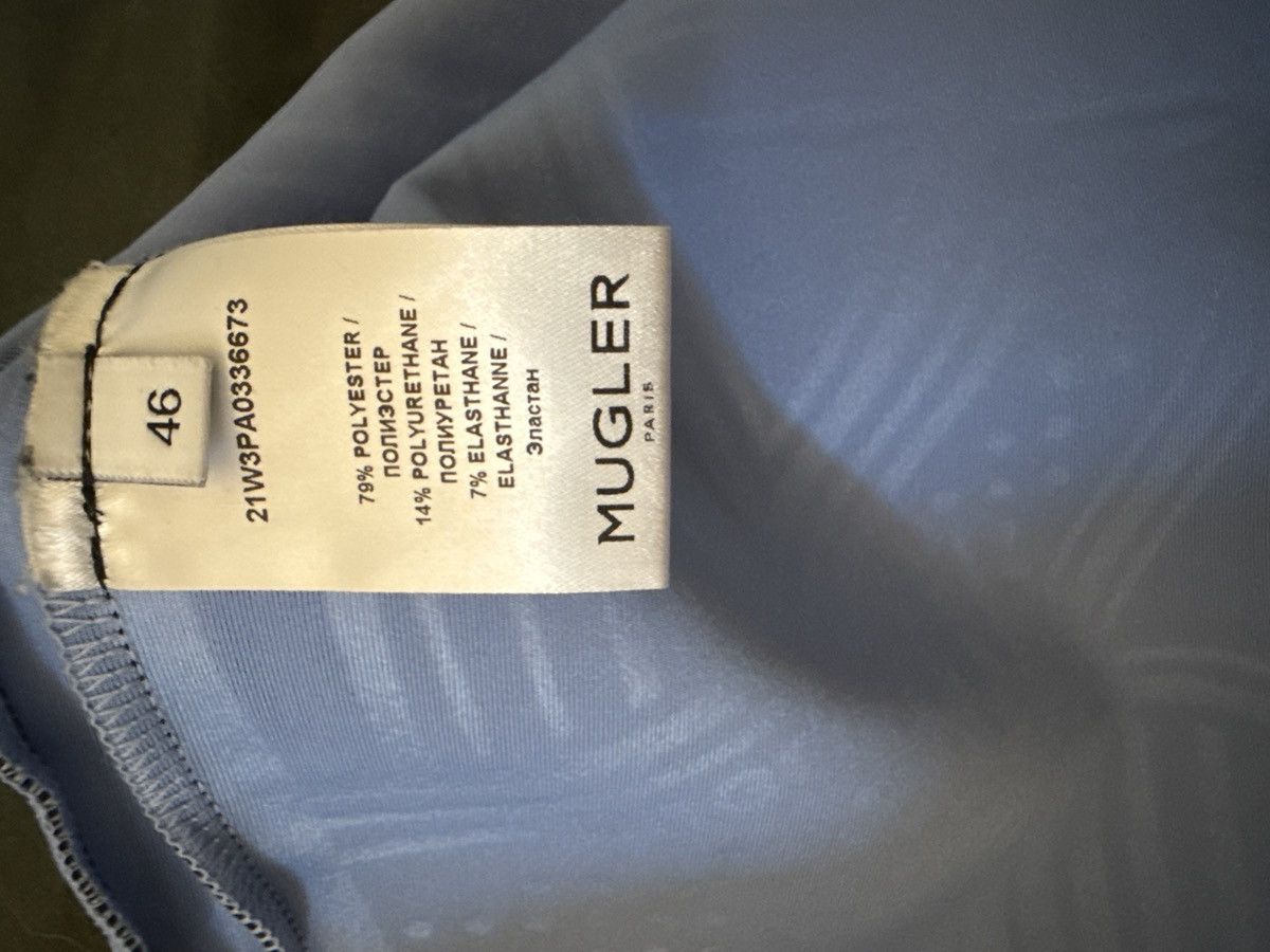 Mugler Mugler Black Polyester Trousers Size US 36 / EU 52 - 5 Thumbnail