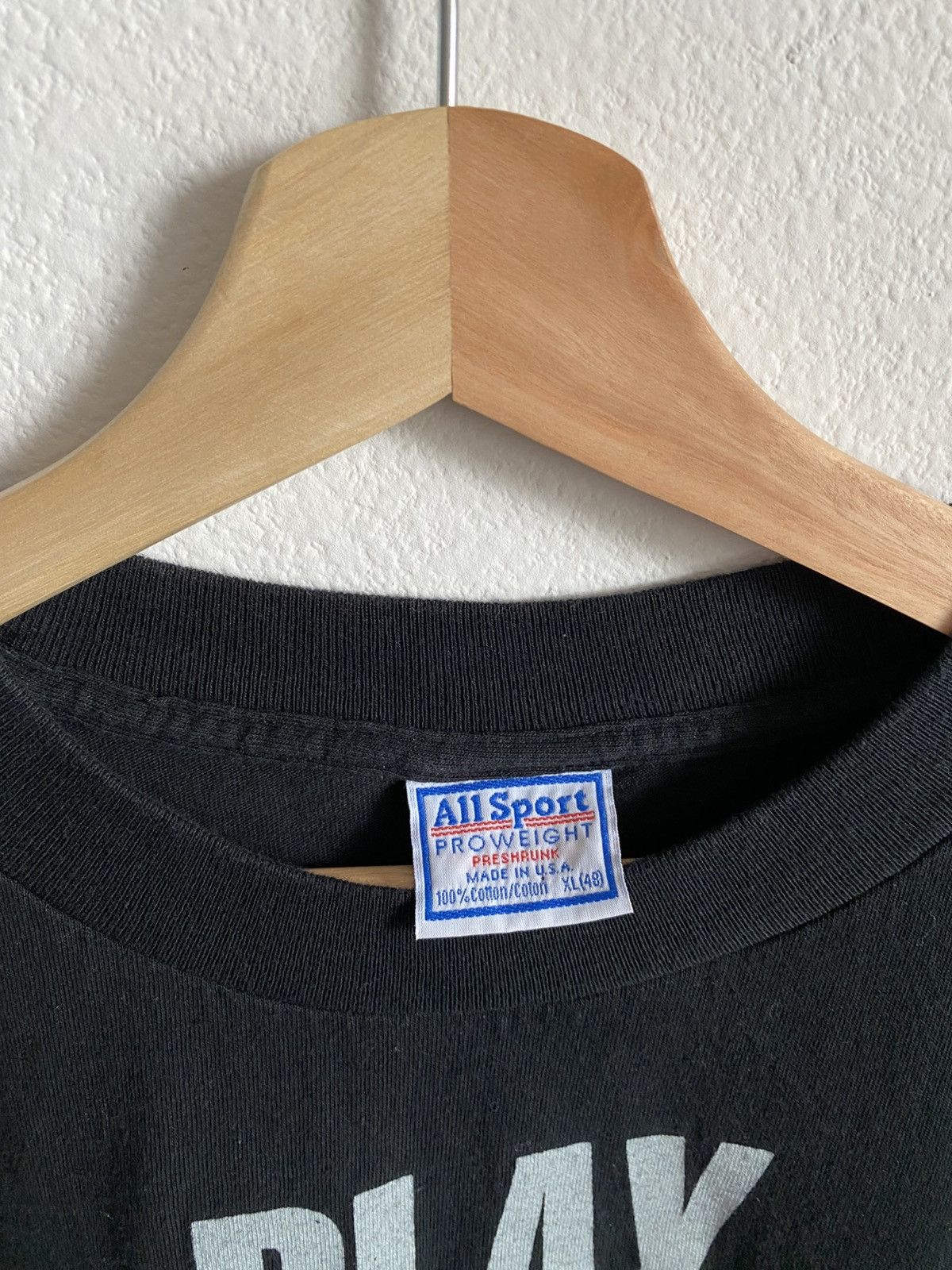 Vintage Vintage Xtreme Sports Play Rough Word Tee Size US XL / EU 56 / 4 - 4 Thumbnail