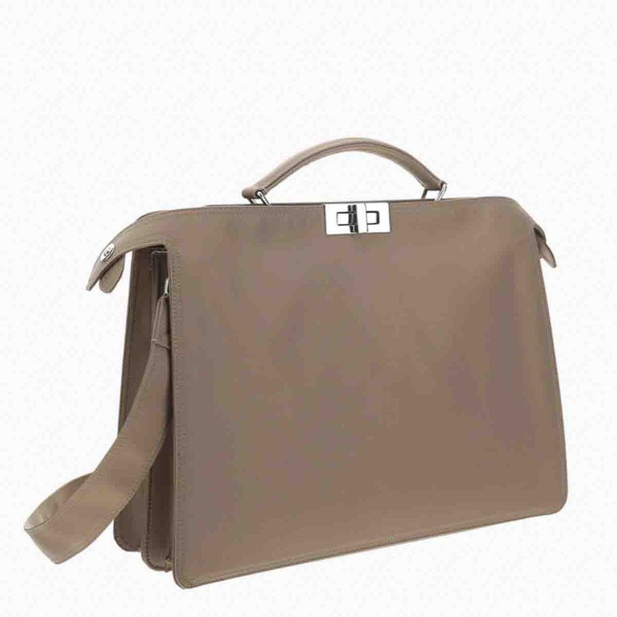 Fendi o1d2blof0226 Size: OS / Nylon Medium Bag in Beige Size ONE SIZE - 2 Thumbnail