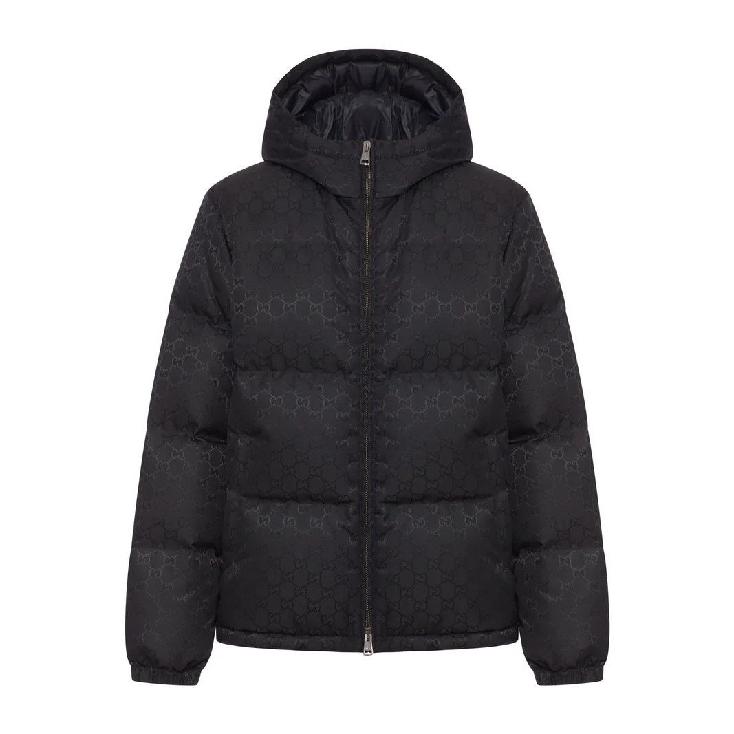 Gucci GUCCI Black GG Down Down Jacket New And Authentic (Men's siz Size US M / EU 48-50 / 2 - 1 Thumbnail