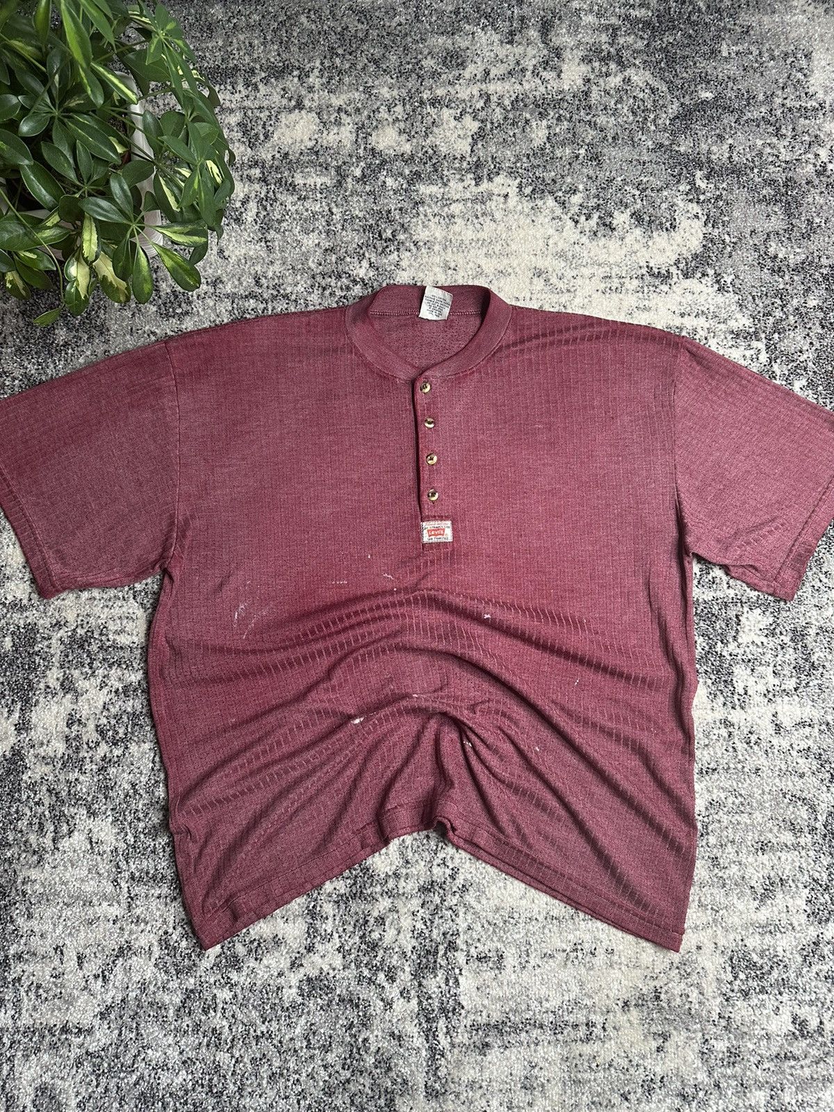 Levi's True Vintage Made in USA Levi’s Levis Polo T-Shirt Size US XL / EU 56 / 4 - 7 Thumbnail