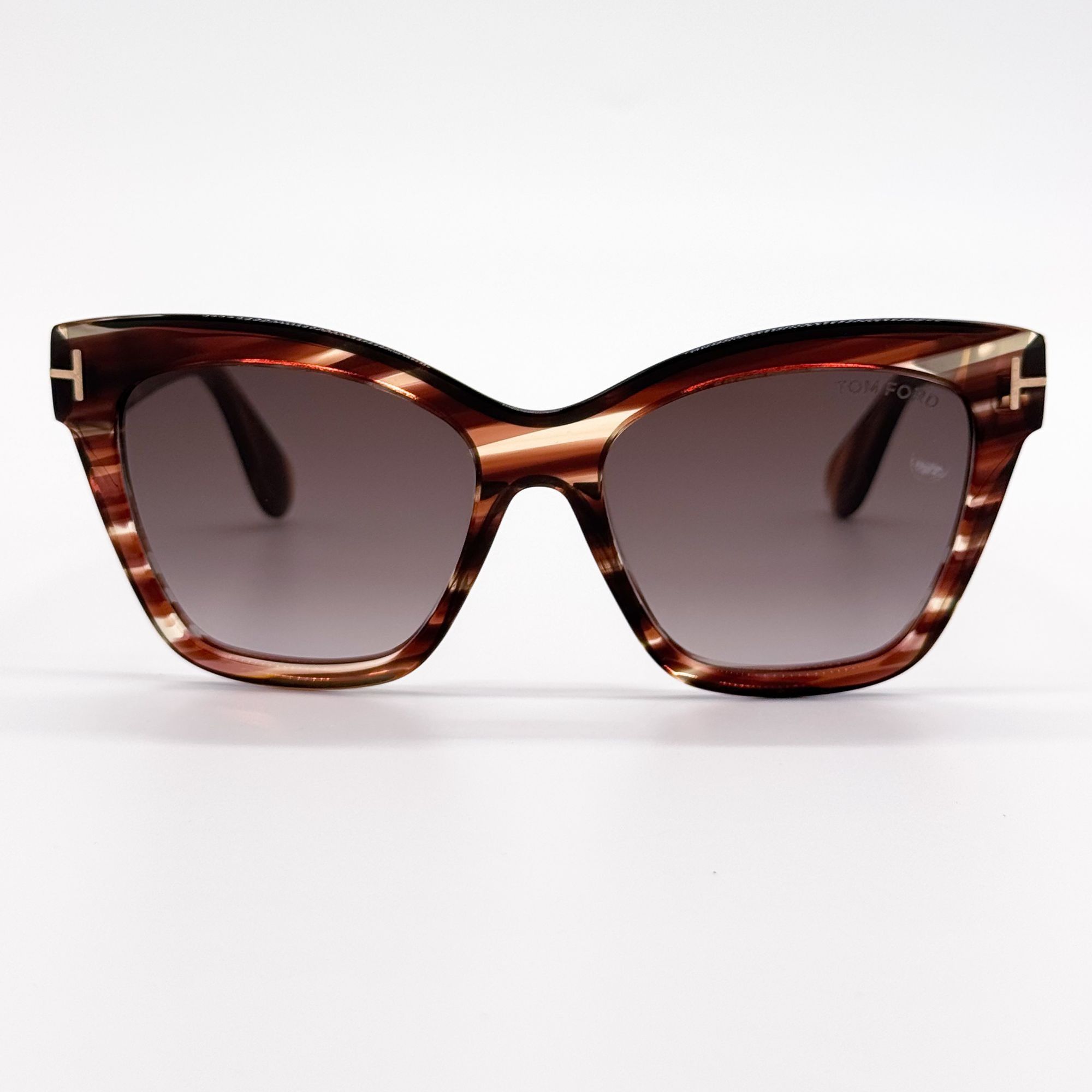 Tom Ford NEW TOM FORD ELVIRA SUNGLASSES TF1217 55T HAVANA FT1217 Size ONE SIZE - 4 Thumbnail