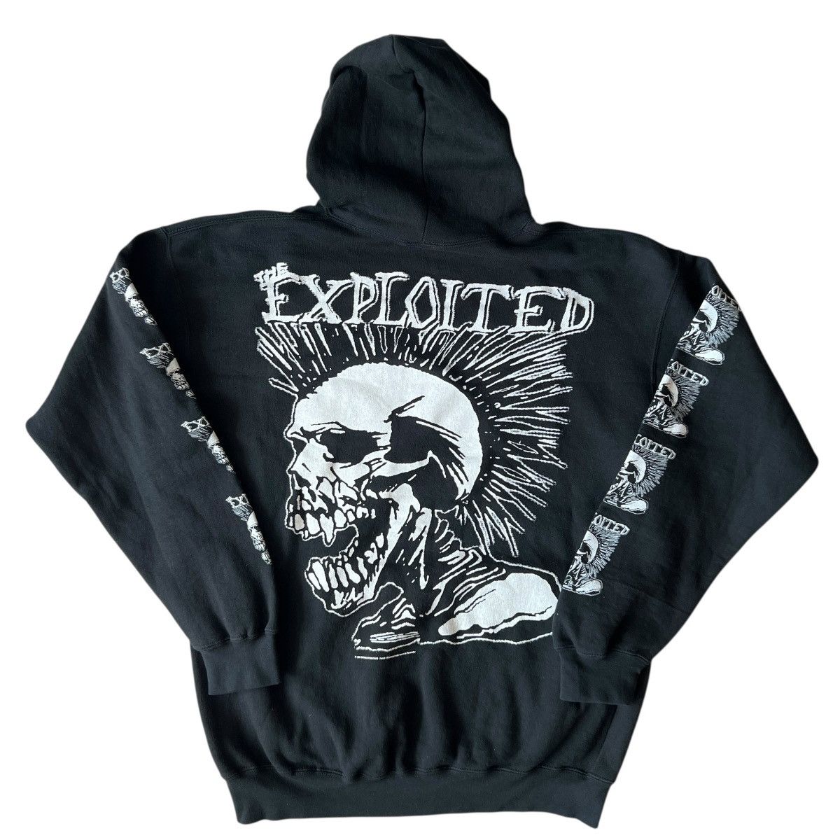 Other Vintage 90s The Exploited Hoodie Sweatshirt Size US L / EU 52-54 / 3 - 1 Thumbnail