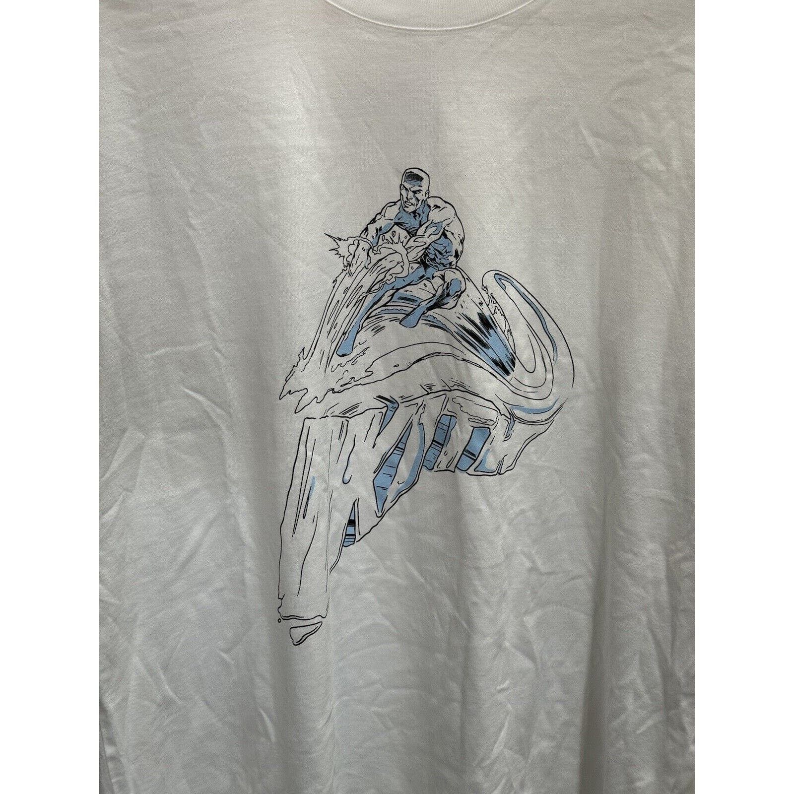 Kith KITH x Marvel Silver Surfer White T-Shirt Size Medium NWOT  