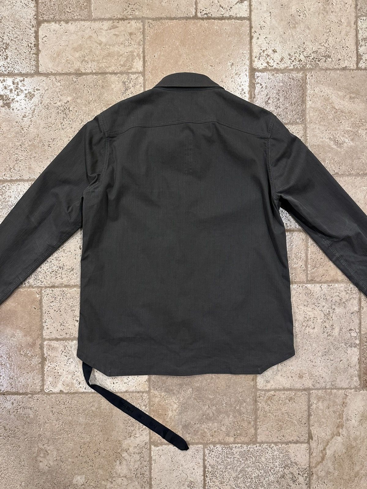 Rick Owens Drkshdw Rick Owens SS22 Drkshdw Dark Dust Denim Outershirt Size US M / EU 48-50 / 2 - 10 Thumbnail