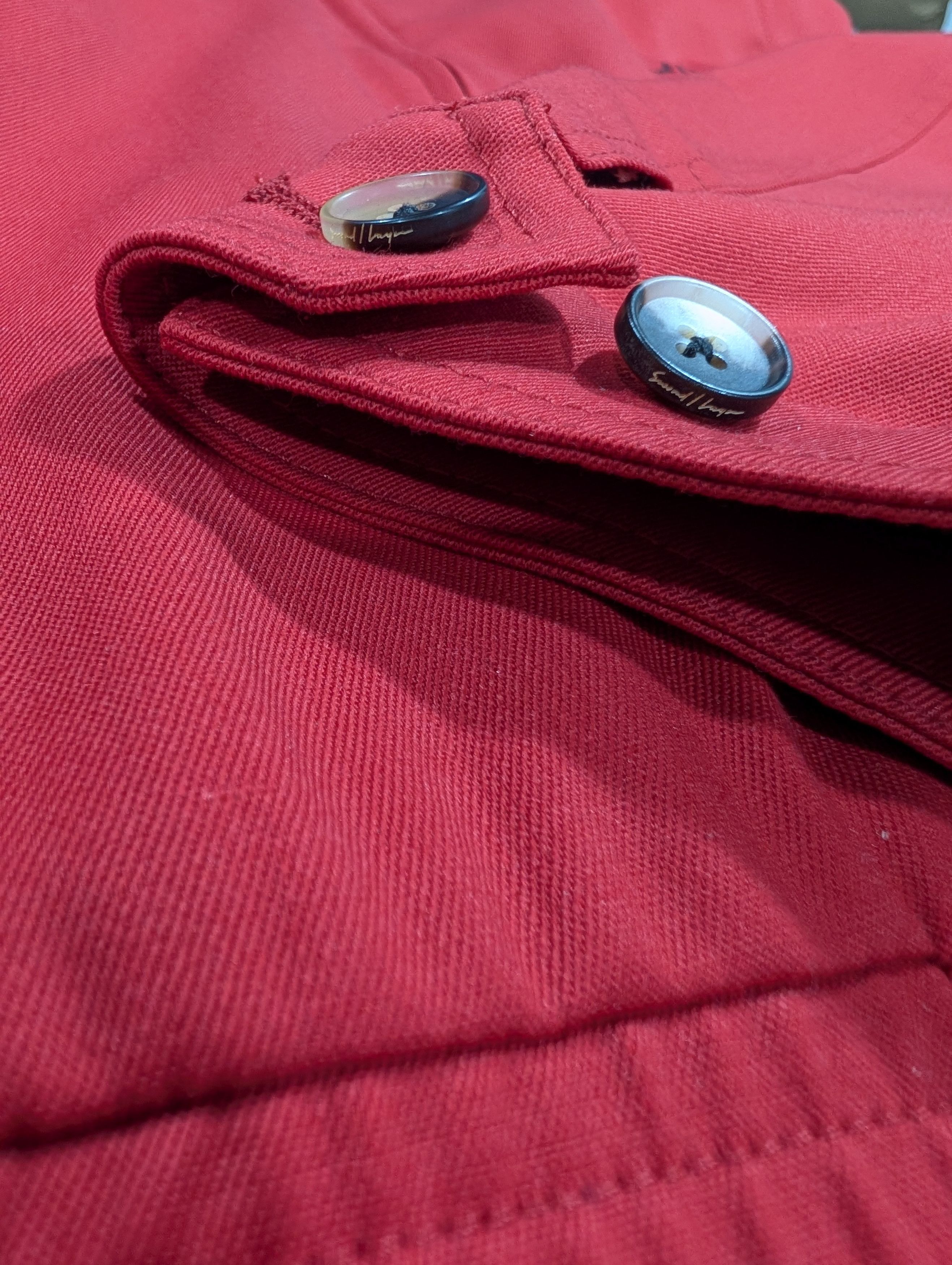 Second/Layer Second/Layer Ricky Jacket - Red Wool - Made in Italy - NWT Size US M / EU 48-50 / 2 - 6 Thumbnail