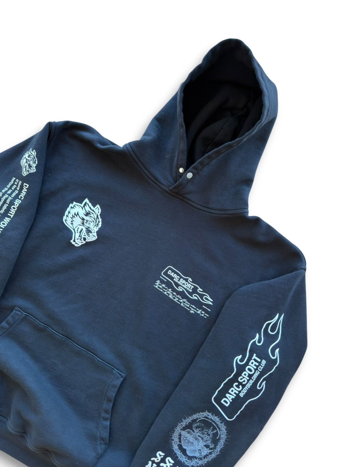 Darc Sport *RARE* Darc Sport Memento Mori NFGU Bodybuilding club hoodie Size US XL / EU 56 / 4 - 11 Thumbnail