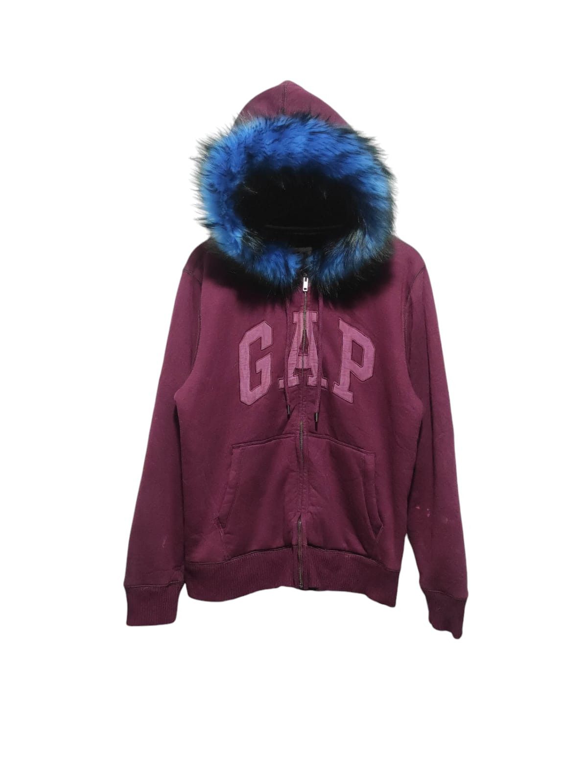 Gap GAP Sherpa Zip Fur Hoodie IfSixWasNine LGB style Size US L / EU 52-54 / 3 - 2 Thumbnail