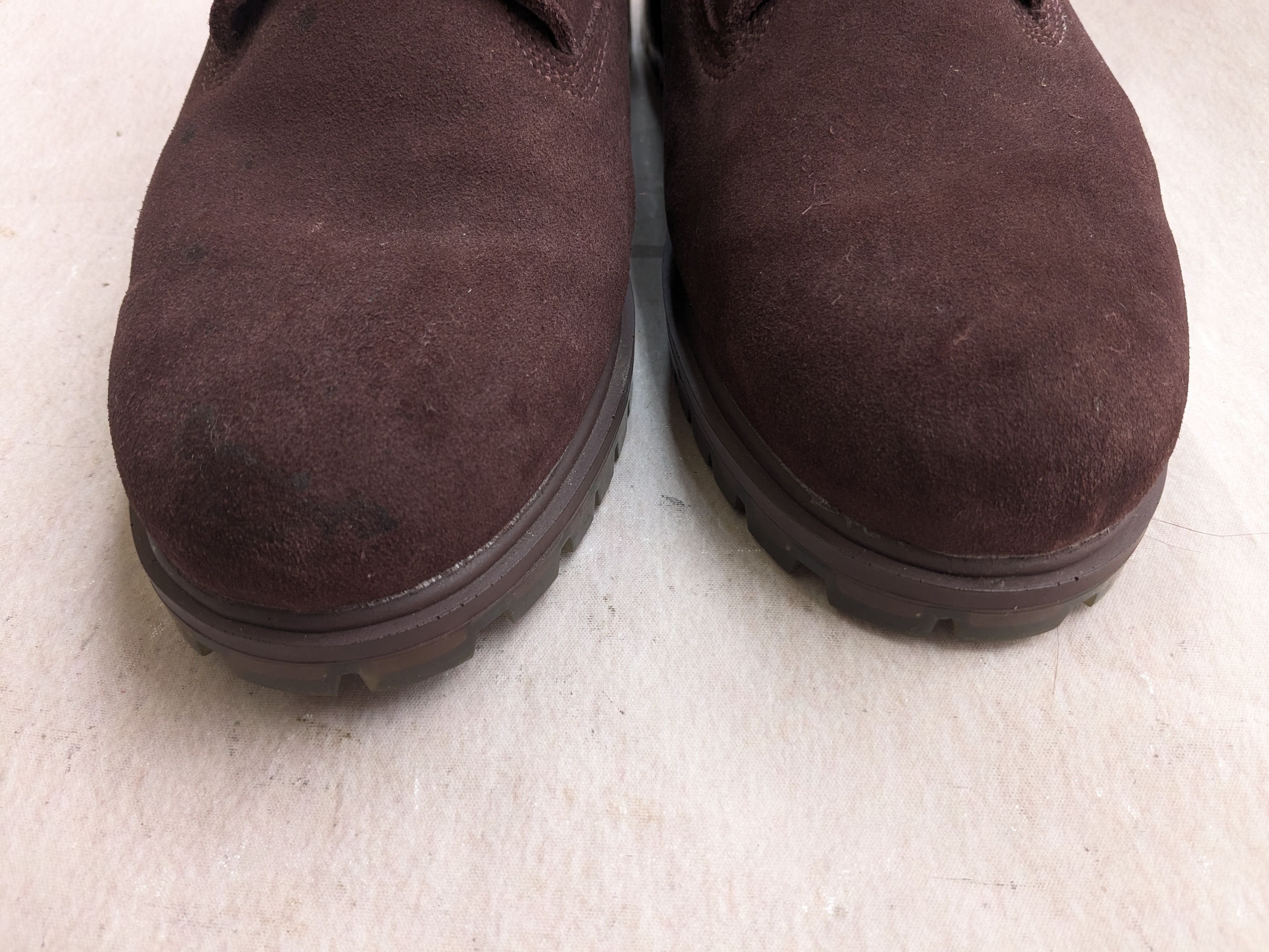 Timberland Timberland Boots Burgundy Suede Leather 10 M Suede Size US 10 / EU 43 - 4 Thumbnail