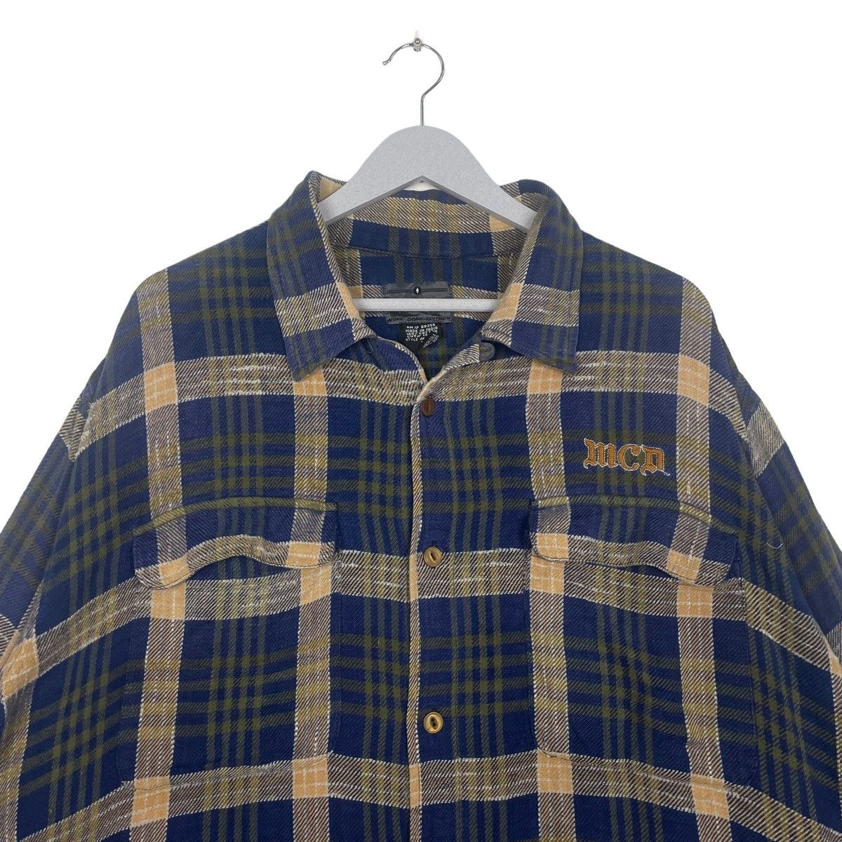 Flannel × Japanese Brand 💥 MORE CORE DIVISION JAPAN TARTAN CHECKED JACKET Size US L / EU 52-54 / 3 - 2 Thumbnail