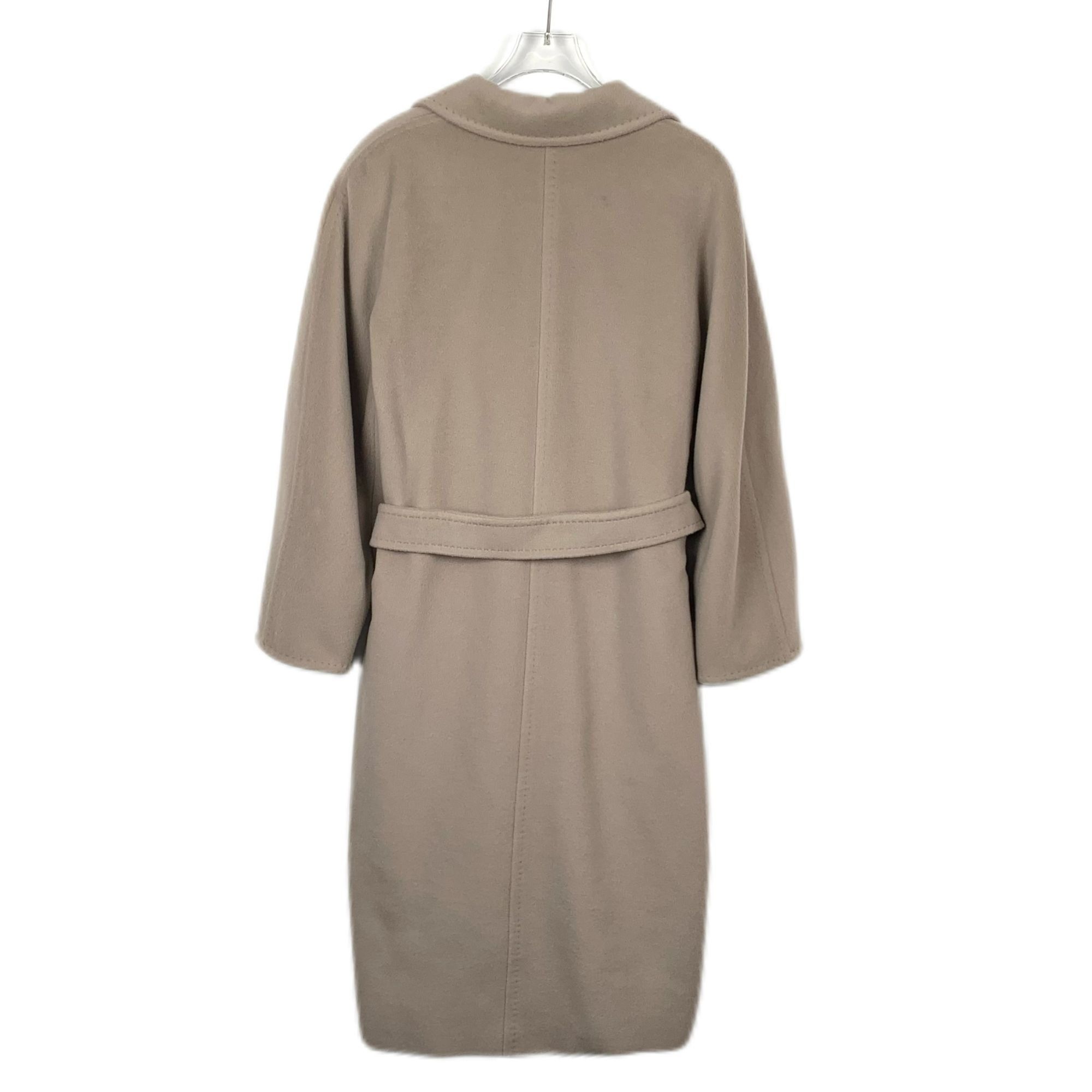 Max Mara Maxmara 101801 Series Khaki Double-Breasted Belted Coat (Siz Size S / US 4 / IT 40 - 10 Thumbnail