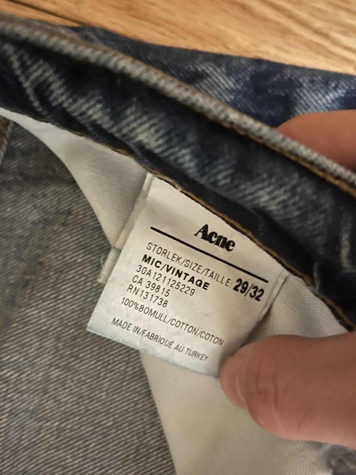 Acne Studios Acne Jeans Size US 29 - 6 Thumbnail