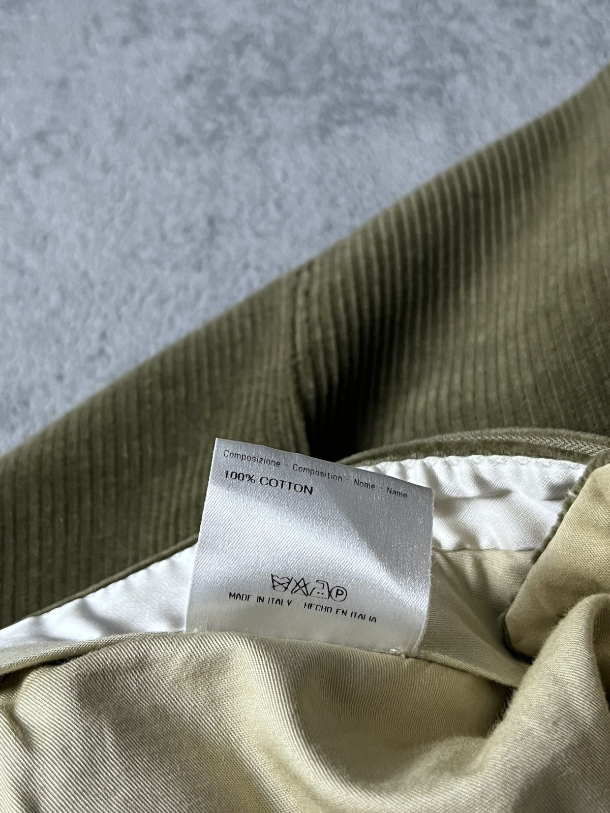 Brioni Brioni - Pleated Corduroy Pants Size US 35 - 10 Thumbnail