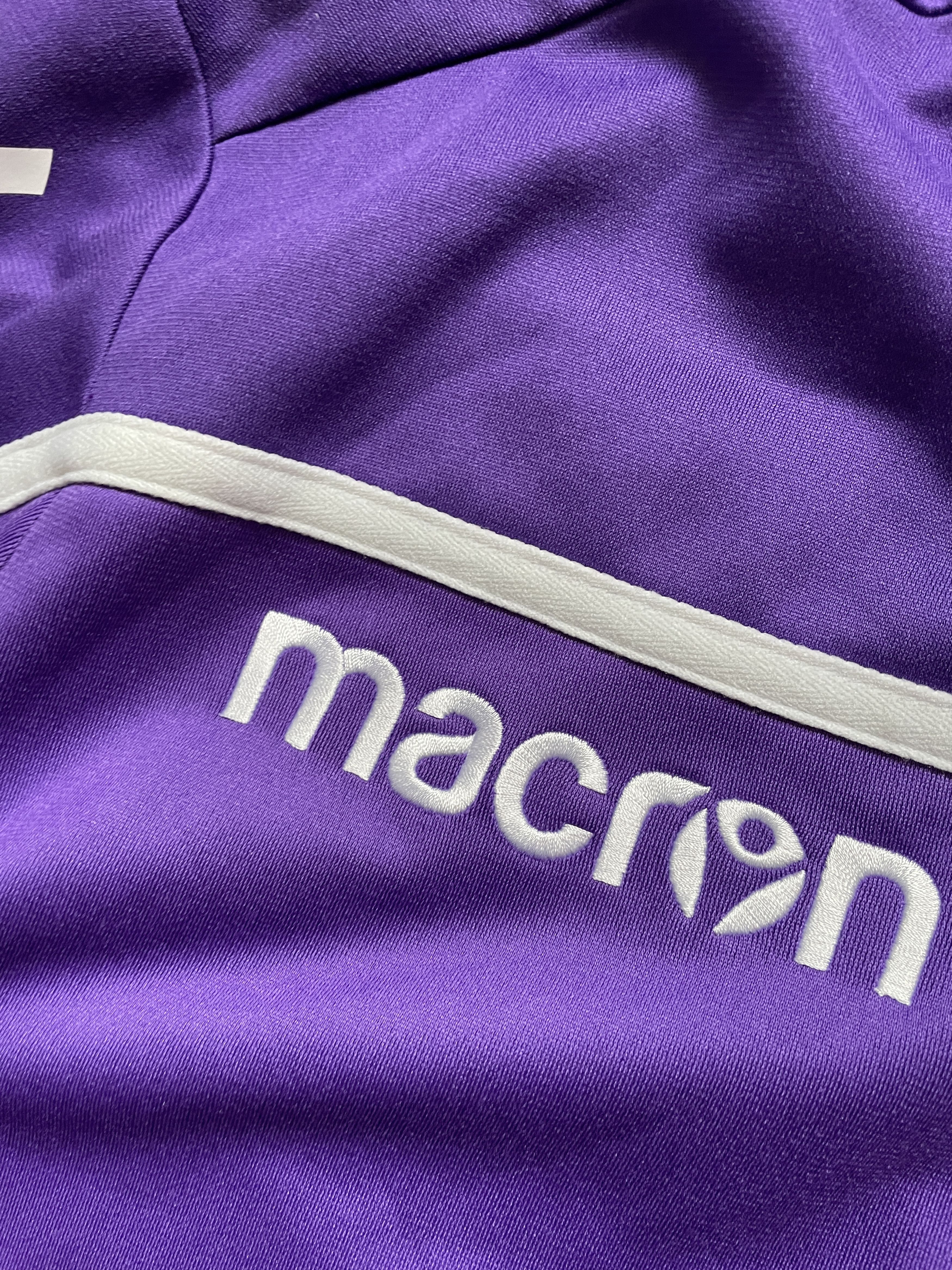 Macron STOKE CITY MARCON ZIP TRACKTOP BLOKECORE SOCCER Size US S / EU 44-46 / 1 - 3 Thumbnail