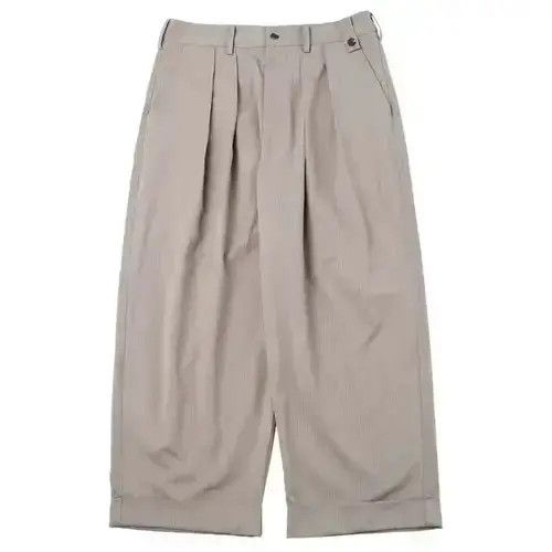 Japanese Brand × Jean 20AW Indigo Union Japan Grey Khaki Oversized Pants Size US 32 / EU 48 - 2 Thumbnail