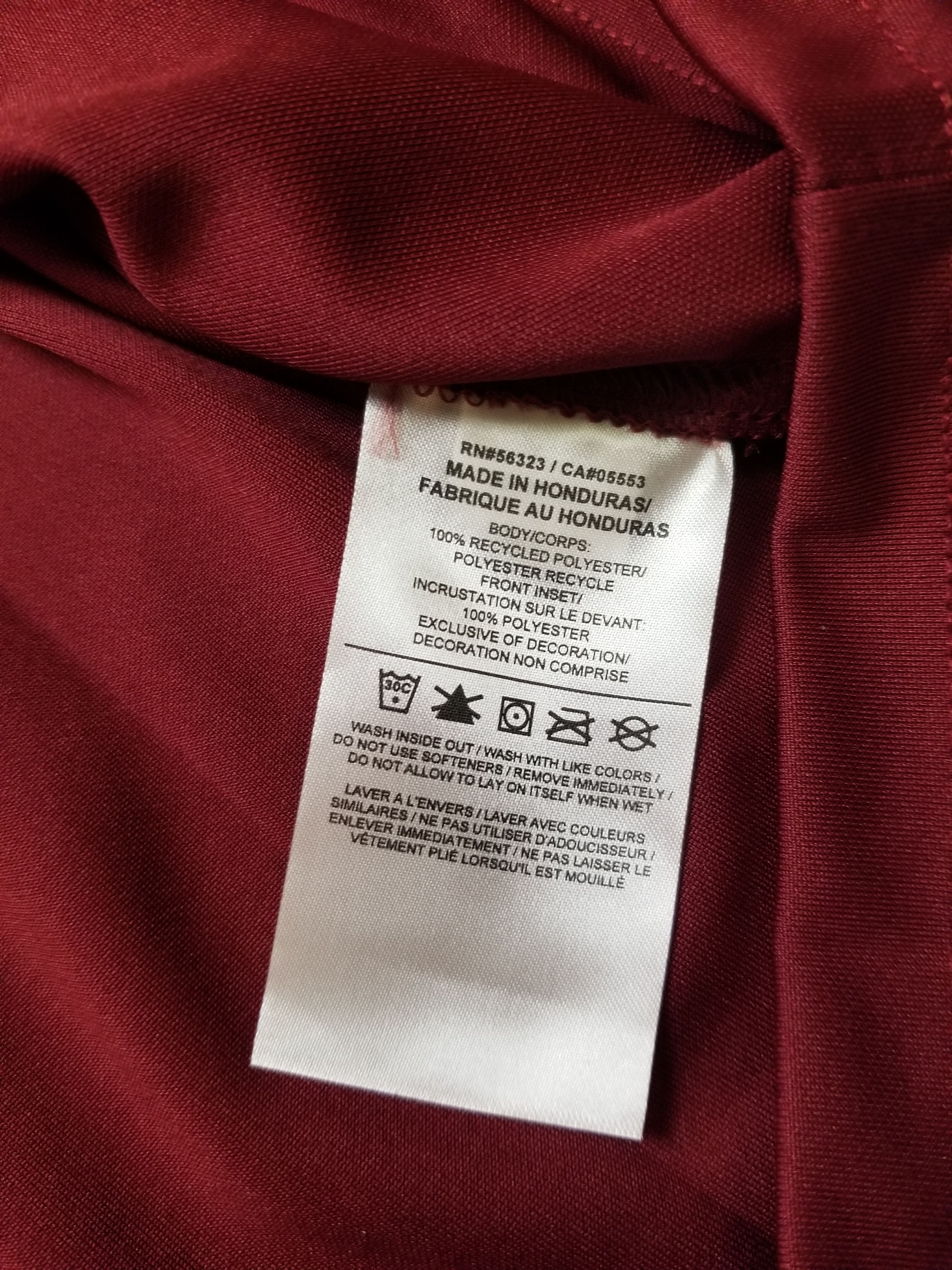 Nike Dwayne Haskins #7 Washington Redskins Limited Sewn Jersey Size US L / EU 52-54 / 3 - 21 Thumbnail