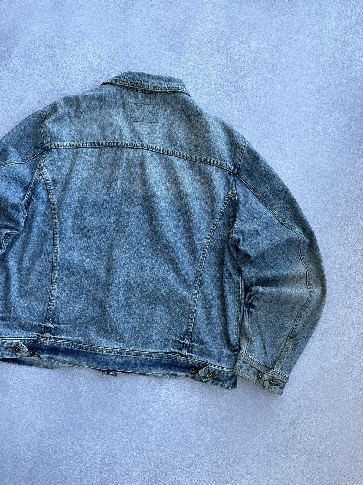 Casablanca × Vintage Vintage Casablanca Denim Distressed Japanese Jacket Size US XL / EU 56 / 4 - 11 Thumbnail