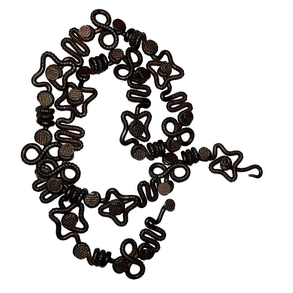 Handmade Brutalist Hand Made Steel Nail Artisan Necklace Size ONE SIZE - 3 Thumbnail