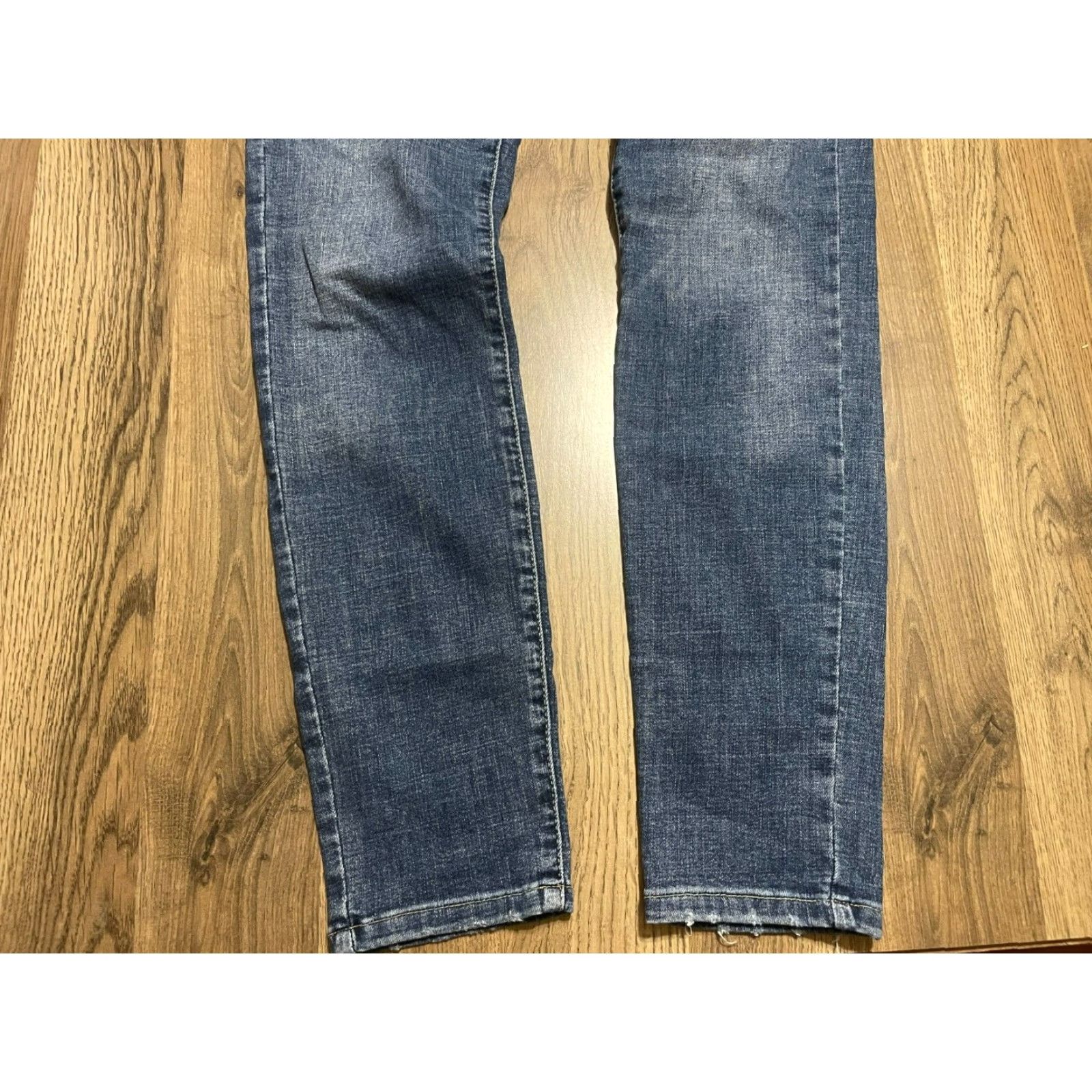 Vintage INC Denim Jeans Women's 8/29 Blue Denim Sculpting Fit Skinny Jeans Pants Regular Inseam 29.5in Adults Women Size 30" / US 8 / IT 44 - 4 Thumbnail