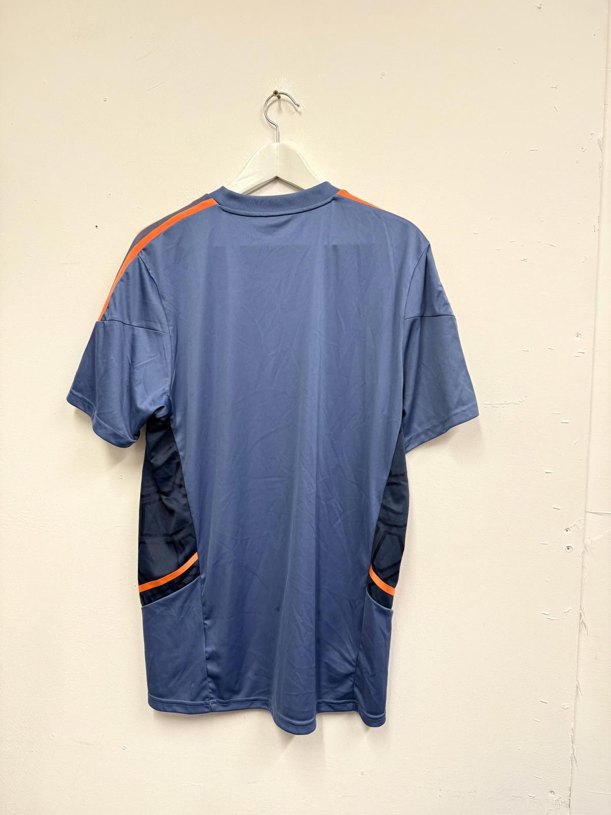 Adidas Adidas Manchester United Football Shirt Blue Orange Size US XL / EU 56 / 4 - 4 Thumbnail