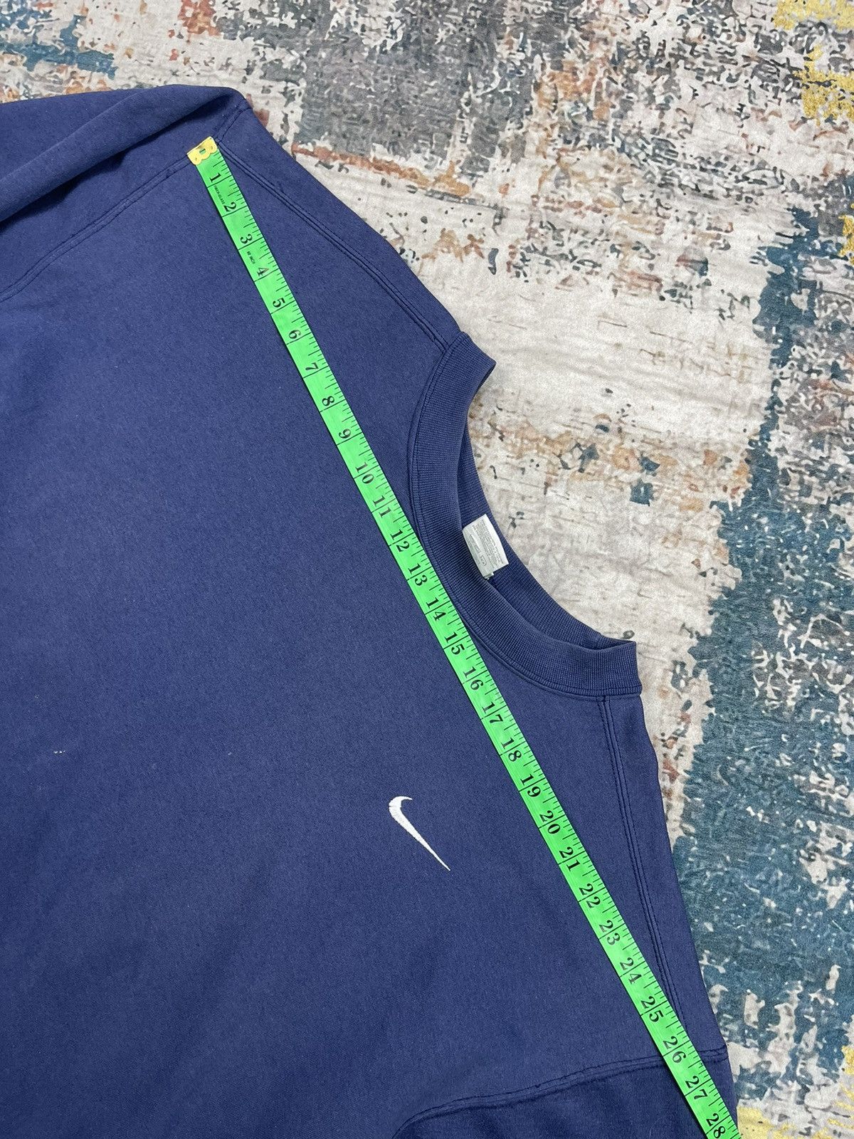 Nike Vintage 90s USA Nike Swoosh Logo Sweatshirts Size US L / EU 52-54 / 3 - 8 Thumbnail