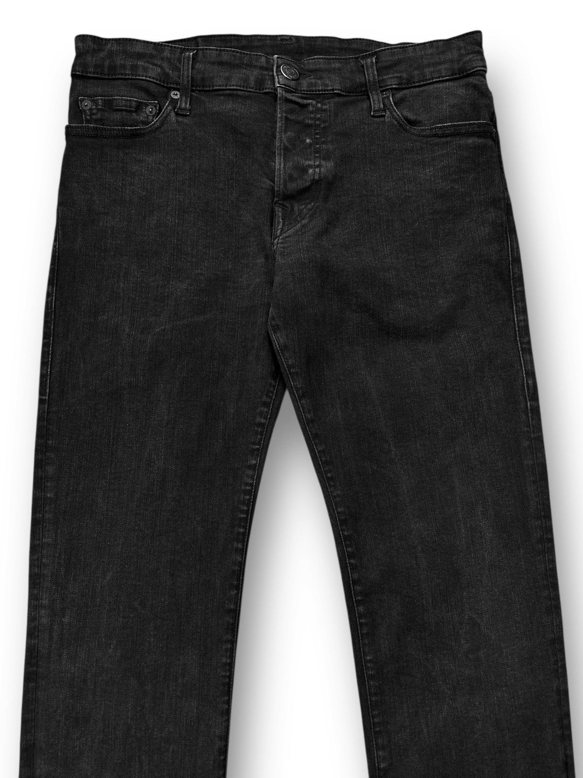 True Religion True Religion Tony Skinny Full Black Opium Stretch Jeans W33 Size US 33 - 8 Thumbnail