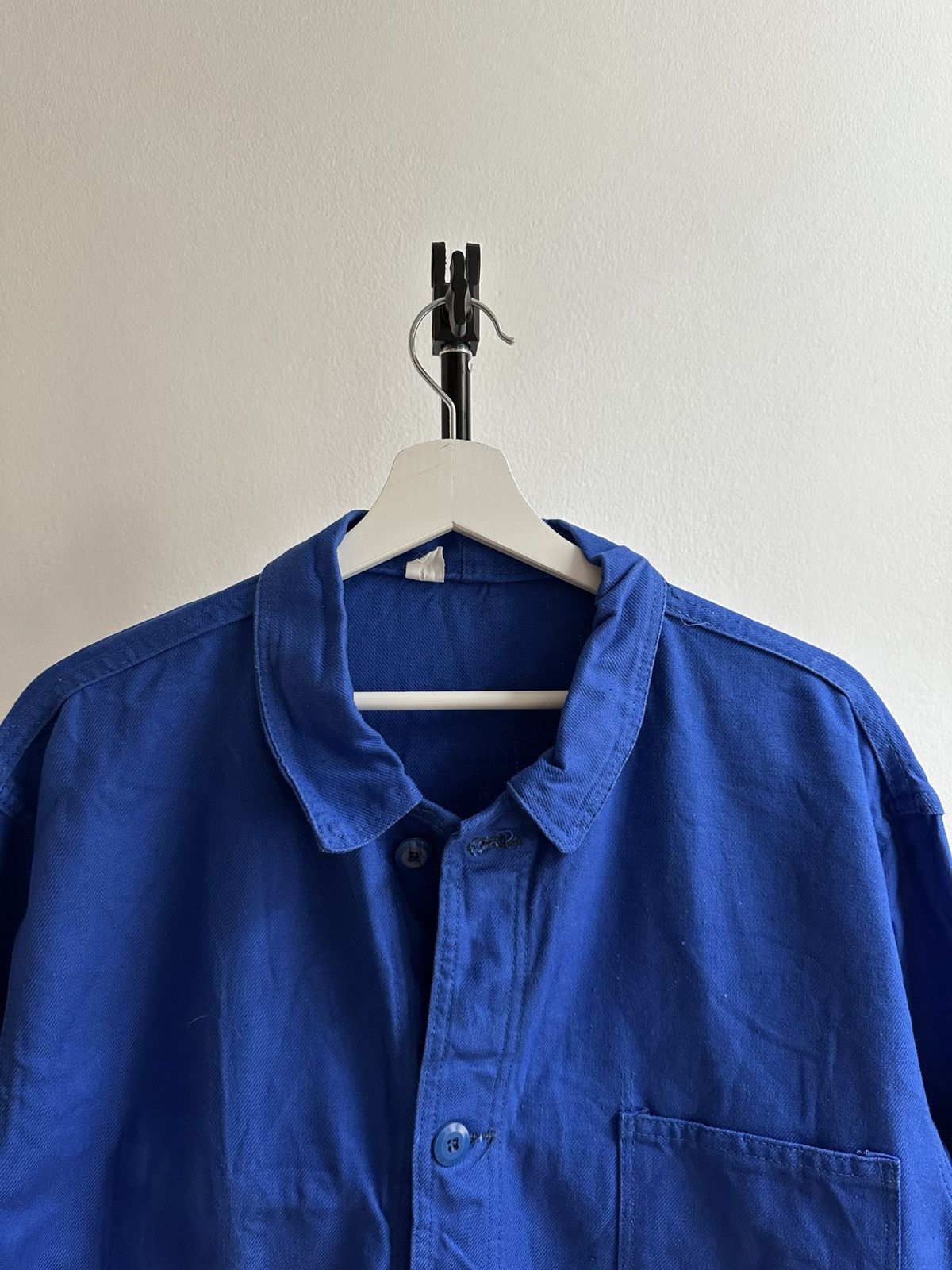 Le Laboureur 70s 80s Vintage German HBT French Work Chore Jacket Size US XL / EU 56 / 4 - 2 Thumbnail