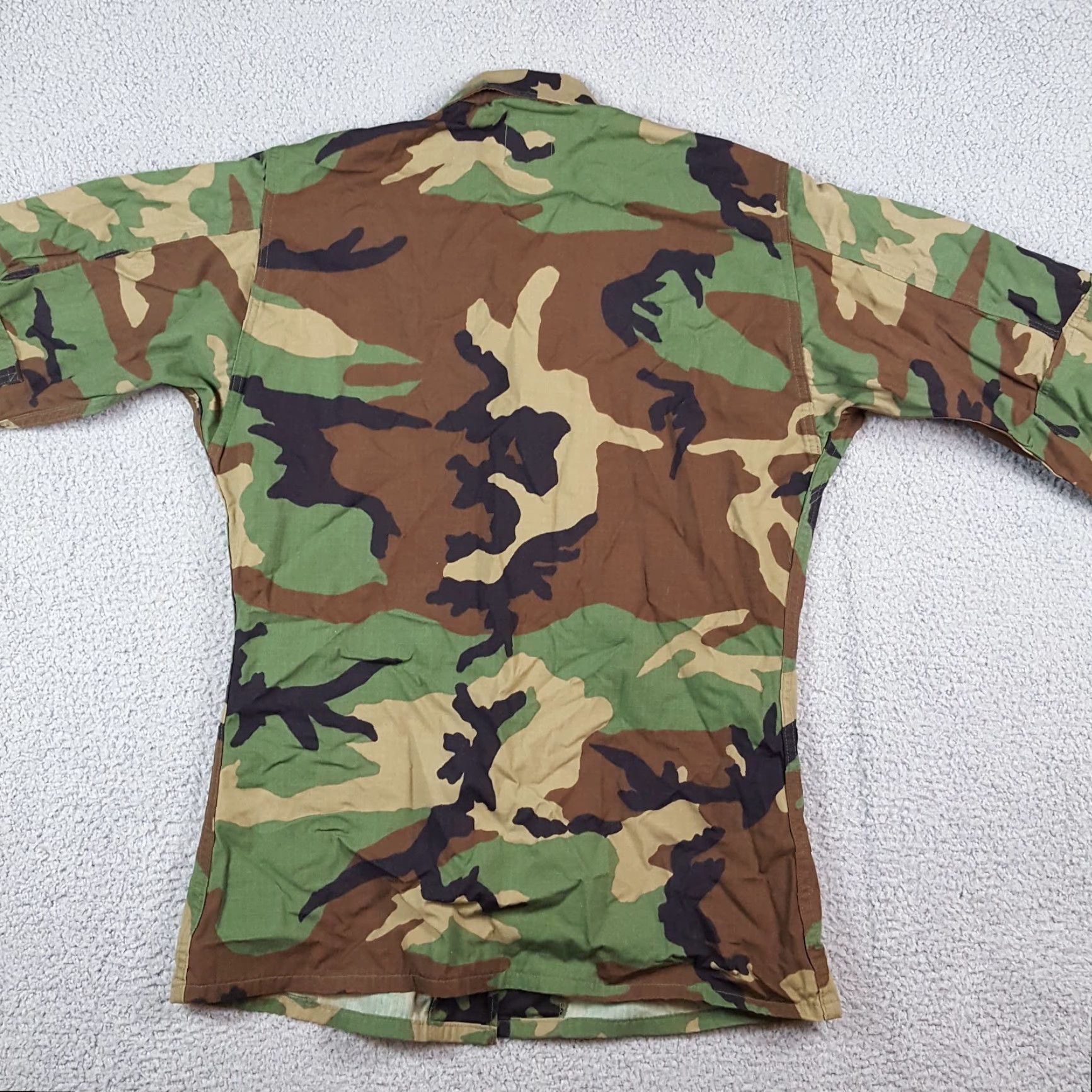 American Apparel VINTAGE American Apparel Military Jacket Men Small Camouflage Cotton Canvas 90s Army Outdoor Retro Y2K Size US S / EU 44-46 / 1 - 6 Thumbnail
