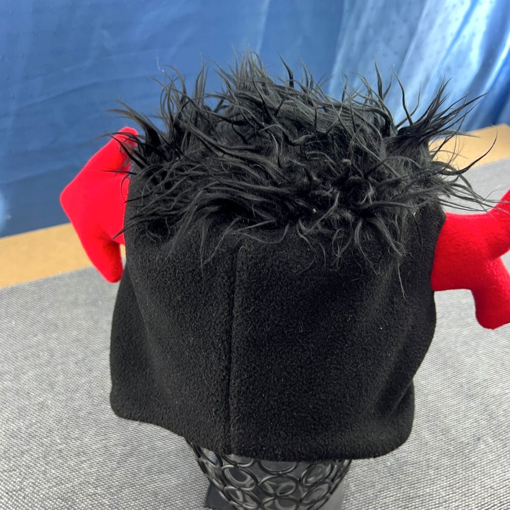 Vintage VINTAGE Eisbar Beanie Hat One Size Black Fleece Thermal Unisex Adults Hats,Mens Womens,Beanie,Switzerland, Punk Hair, Winter Ski Size US M / EU 48-50 / 2 - 4 Thumbnail