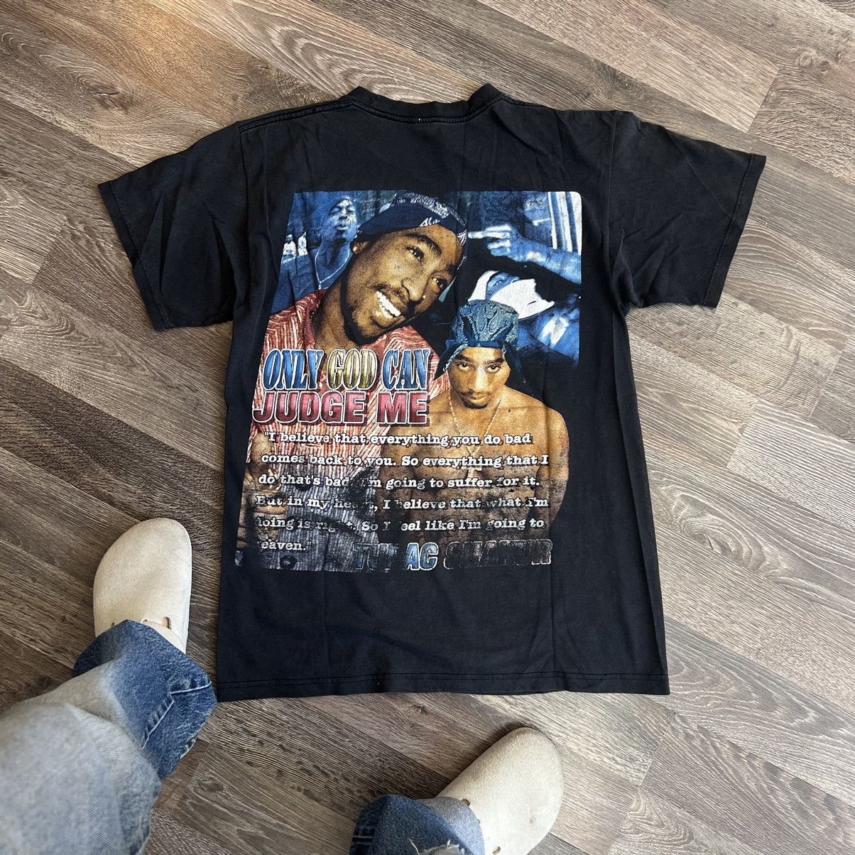 Rap Tees 90s Tupac Rap Tee faded thrashed Size US L / EU 52-54 / 3 - 1 Thumbnail