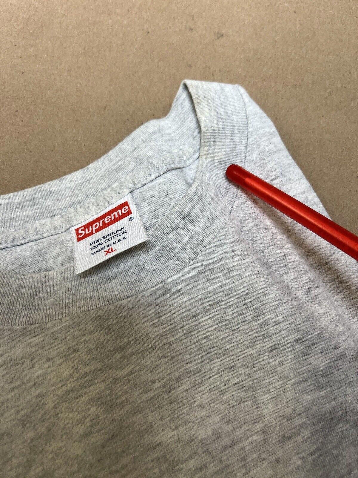 Supreme SS03 Supreme Charlie Chaplin Tee Grey Size XL 2003 Size US XL / EU 56 / 4 - 7 Thumbnail